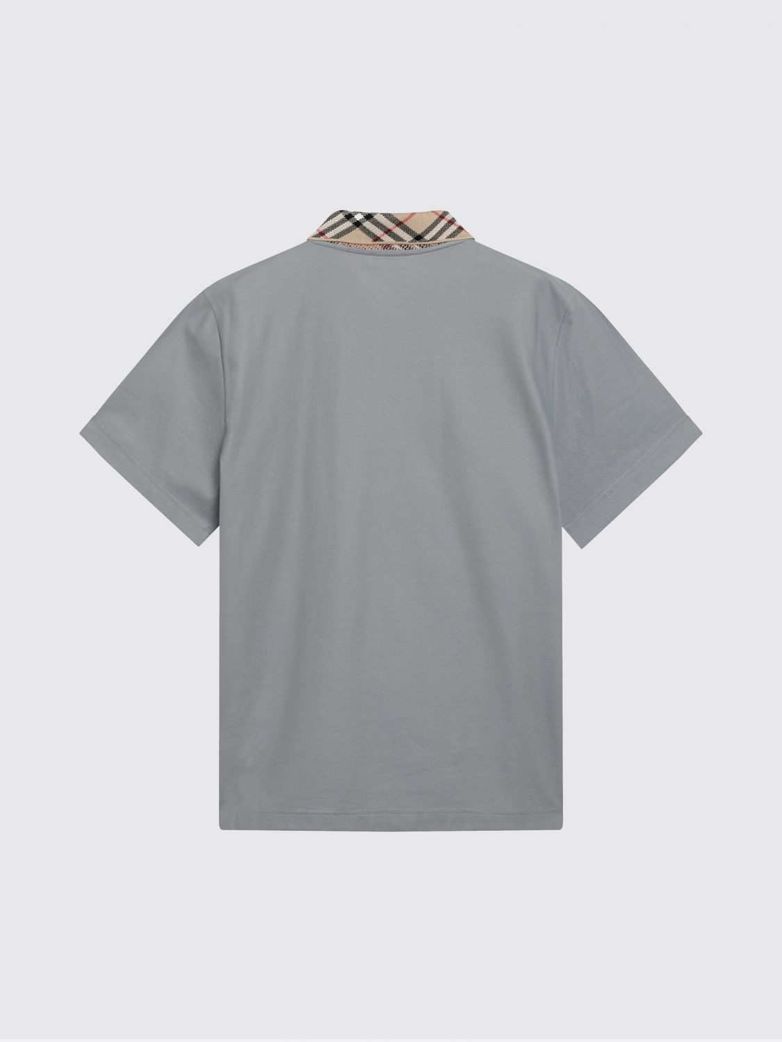 Burberry Burberry Polo Shirt Men Grey Size US M / EU 48-50 / 2 - 3 Thumbnail