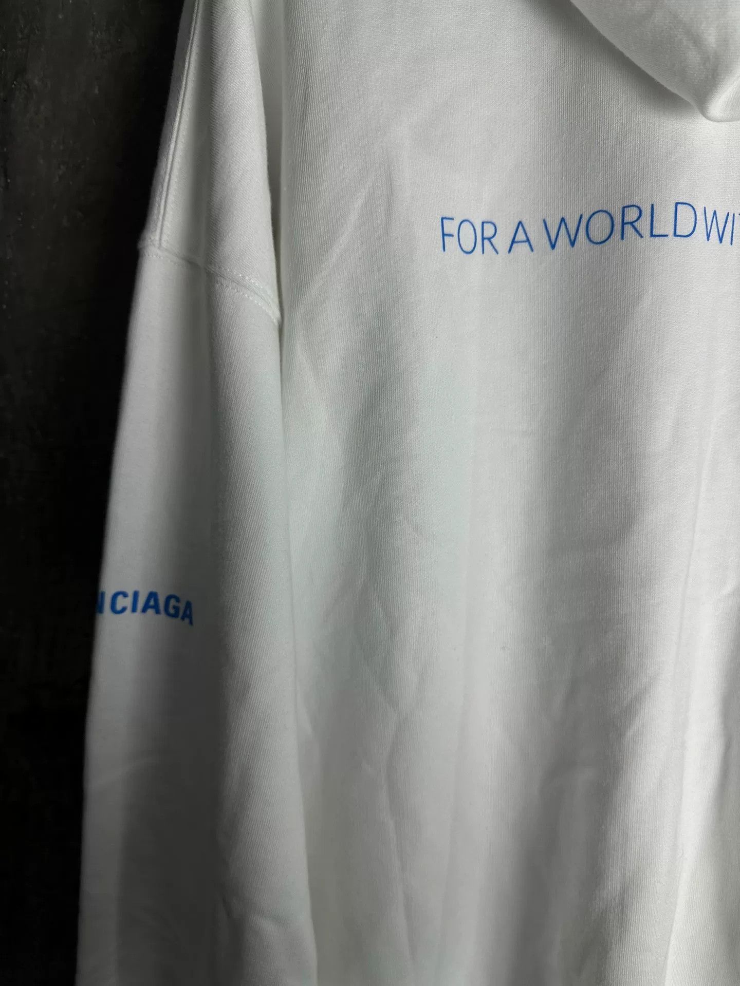 Balenciaga Balenciaga WFP Zip-Up Hoodie Size L Size US L / EU 52-54 / 3 - 6 Thumbnail