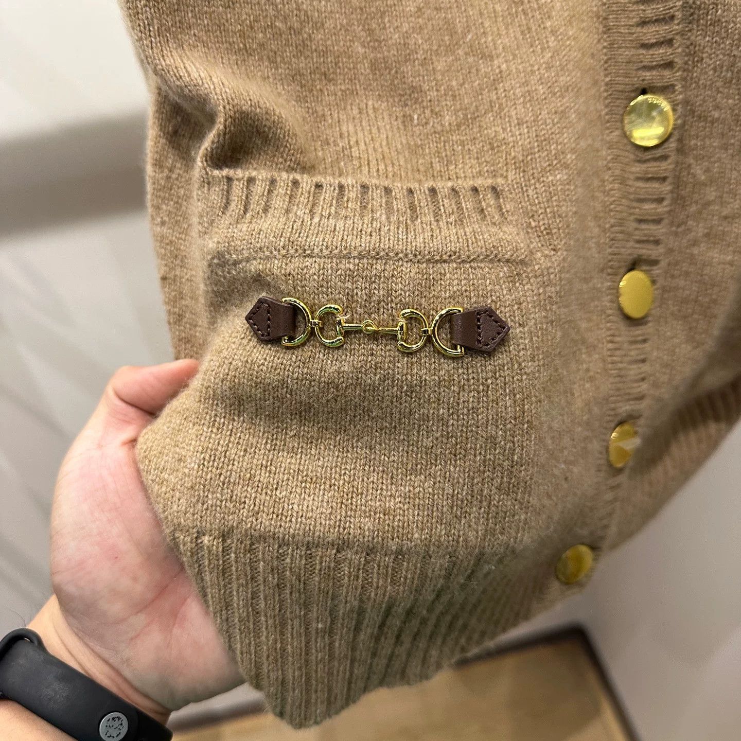 Gucci Gucci Gold Jacket S Women Size S / US 4 / IT 40 - 6 Thumbnail