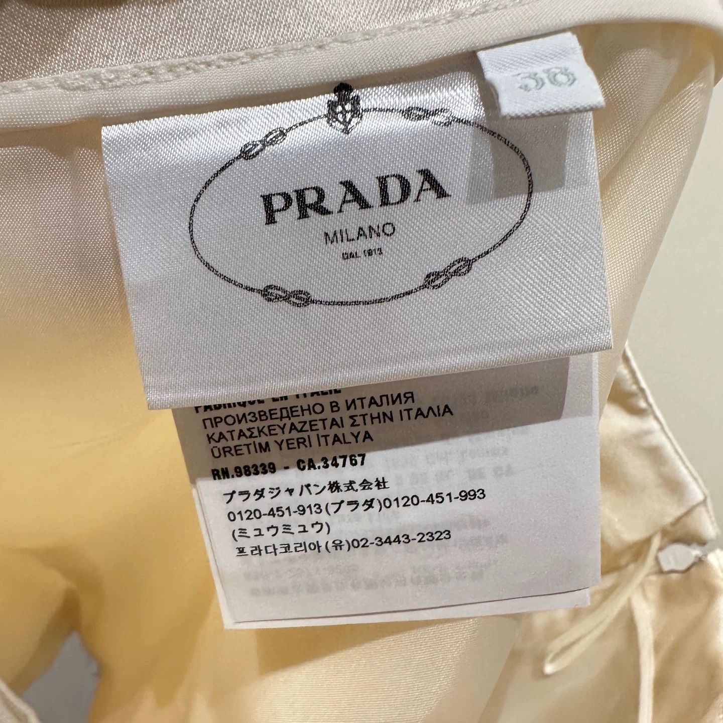 Prada Prada T-Shirt it_38 Women Size XS / US 0-2 / IT 36-38 - 4 Thumbnail