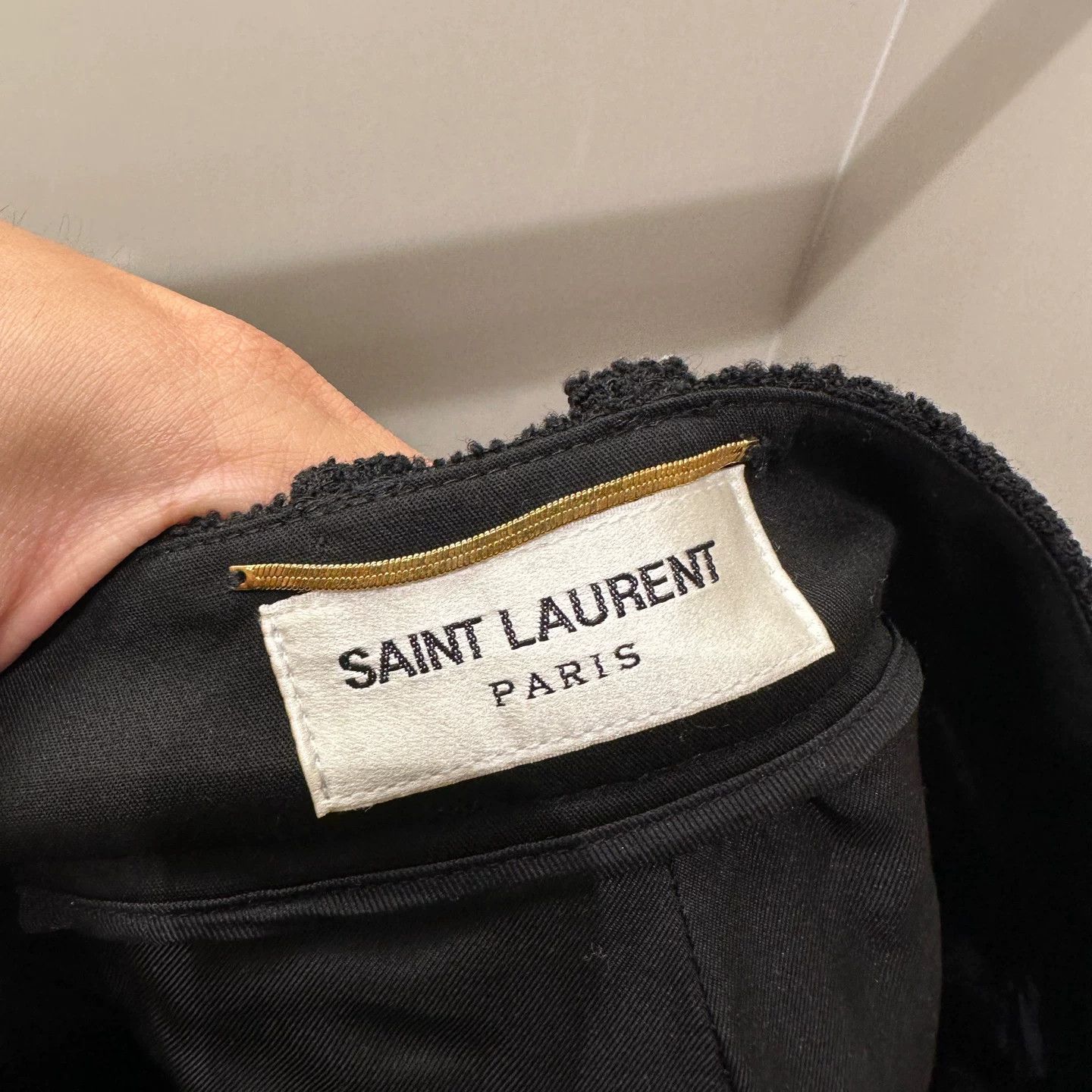 Saint Laurent Paris Saint Laurent Paris Wool T-Shirt it_38 Women Size XS / US 0-2 / IT 36-38 - 3 Thumbnail