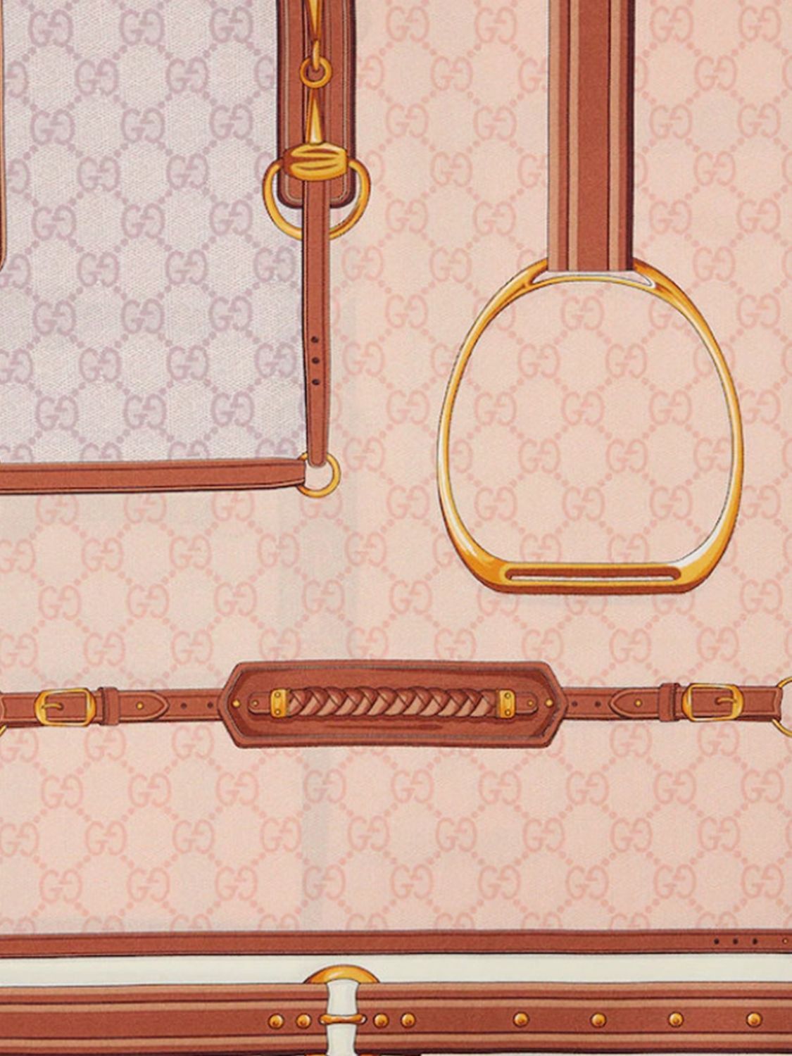 Gucci Gucci Neck Scarf Woman Pink Size ONE SIZE - 2 Thumbnail