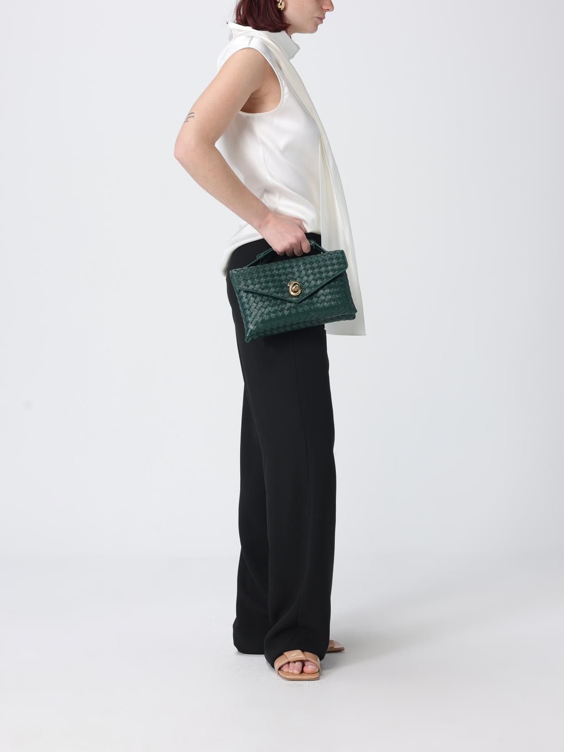 Bottega Veneta Bottega Veneta Handbag Woman Green Size ONE SIZE - 2 Thumbnail