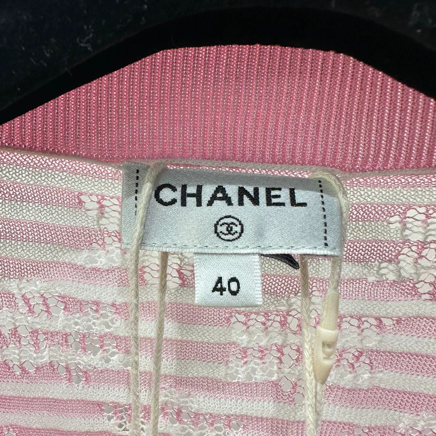 Chanel Chanel Retro Striped T-Shirt it_40 Women Size S / US 4 / IT 40 - 3 Thumbnail