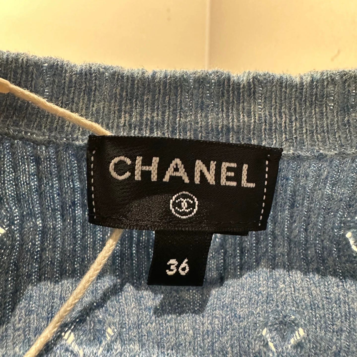 Chanel Chanel Retro Blue T-Shirt it_36 Women Size XS / US 0-2 / IT 36-38 - 3 Thumbnail