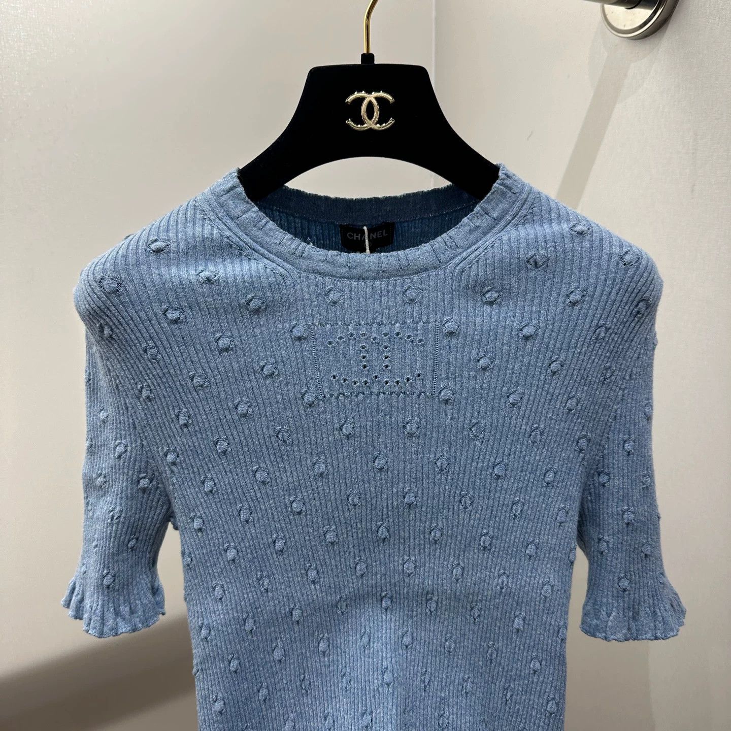 Chanel Chanel Retro Blue T-Shirt it_36 Women Size XS / US 0-2 / IT 36-38 - 6 Thumbnail