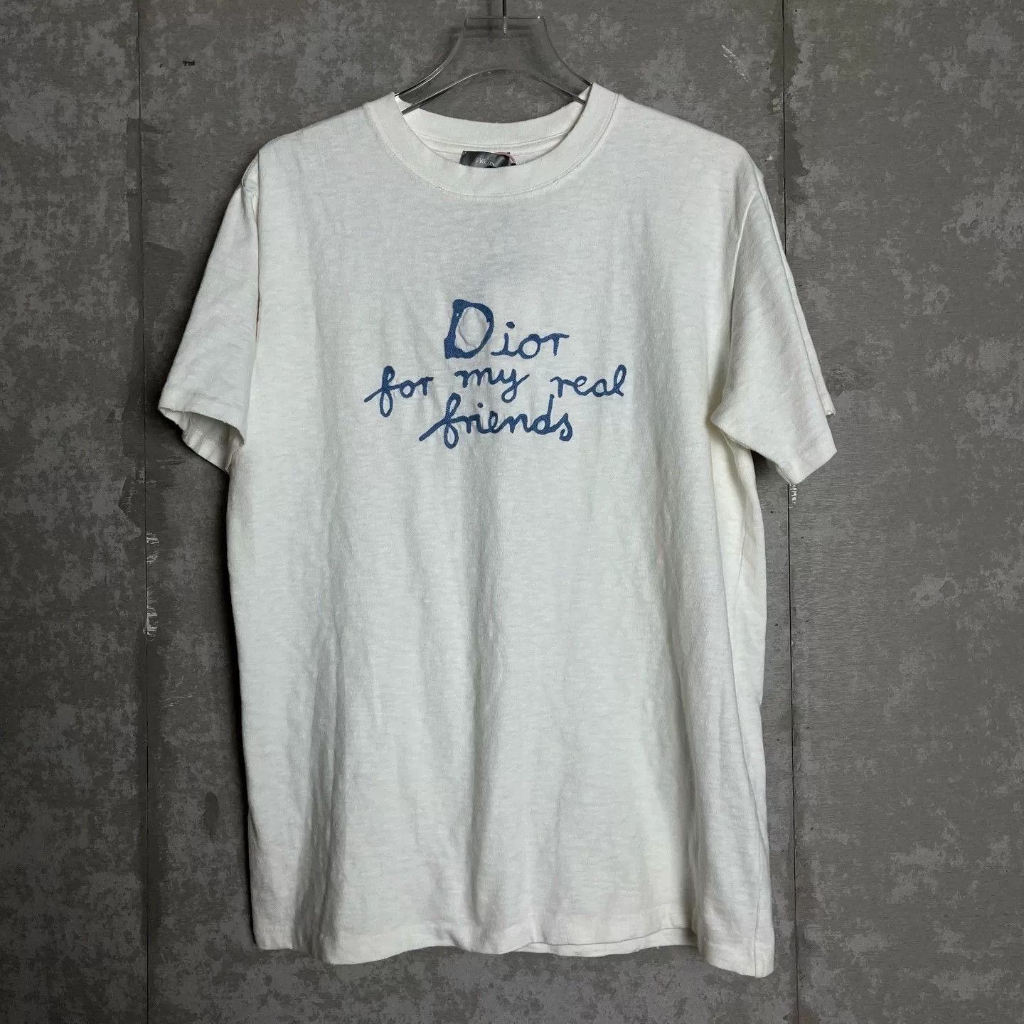 Dior Dior For My Real Friends Embroidered T-Shirt M Size US M / EU 48-50 / 2 - 2 Thumbnail