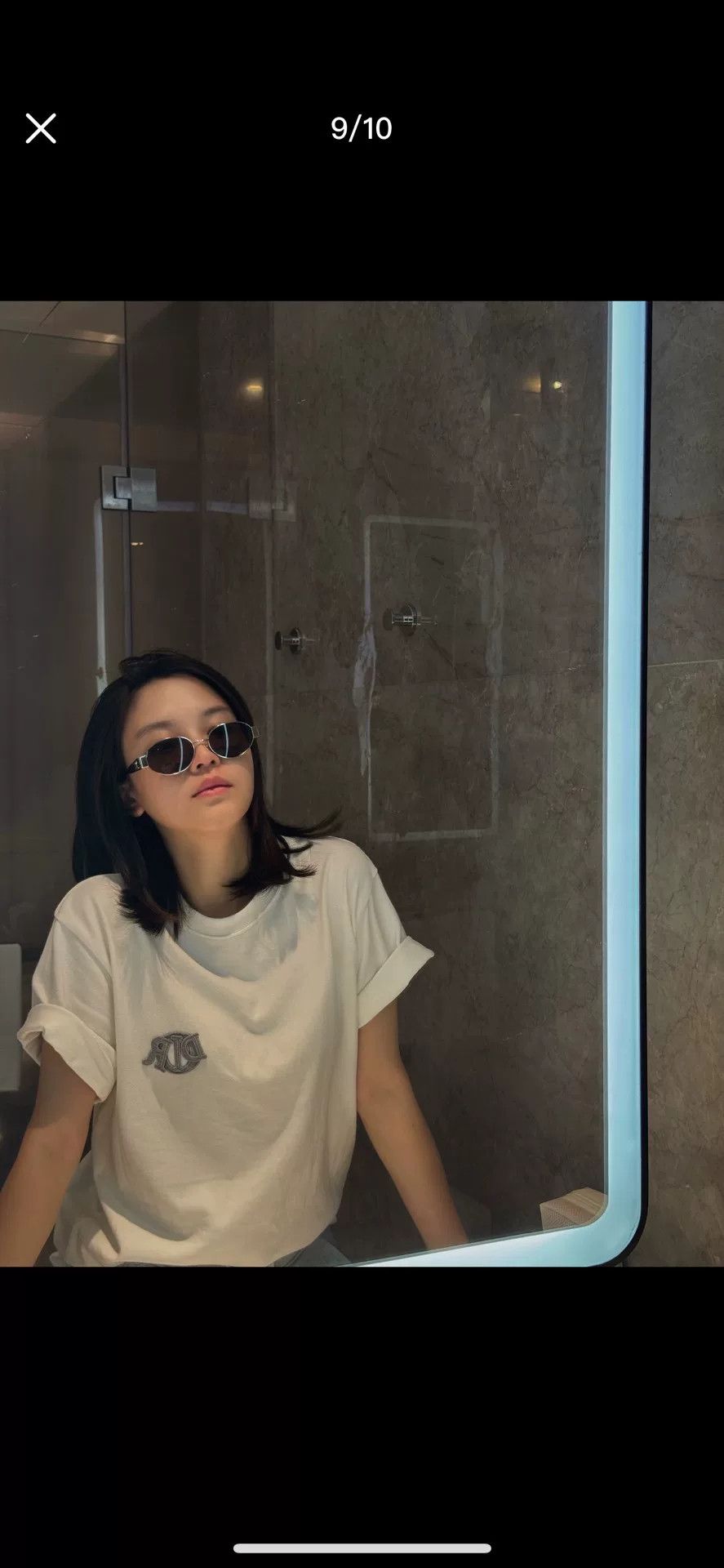 Dior Dior Embroidered T-Shirt Size M Size US M / EU 48-50 / 2 - 6 Thumbnail