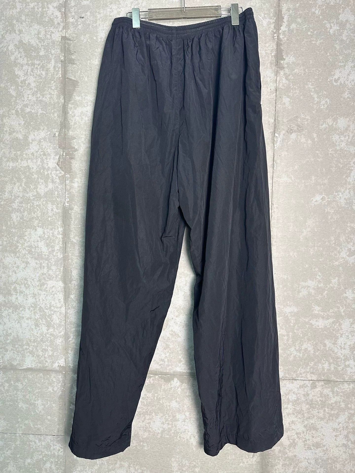 Balenciaga Balenciaga Black Nylon Track Pants Size L Size US 34 / EU 50 - 5 Thumbnail