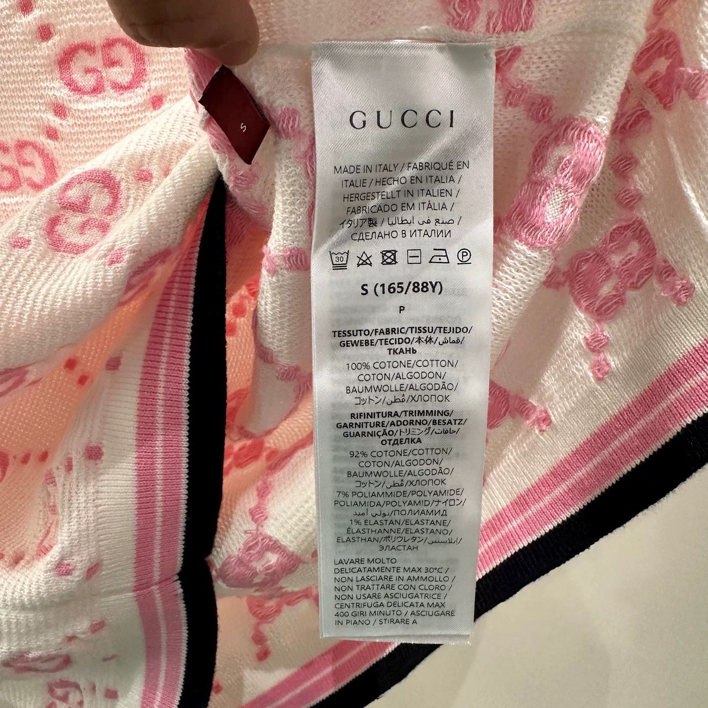 Gucci Gucci Knit T-Shirt S Women Size S / US 4 / IT 40 - 4 Thumbnail