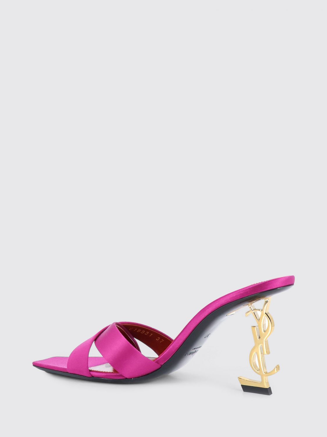 Saint Laurent Paris Saint Laurent Heeled Sandal Woman Fuchsia Size US 9 / IT 39 - 3 Thumbnail