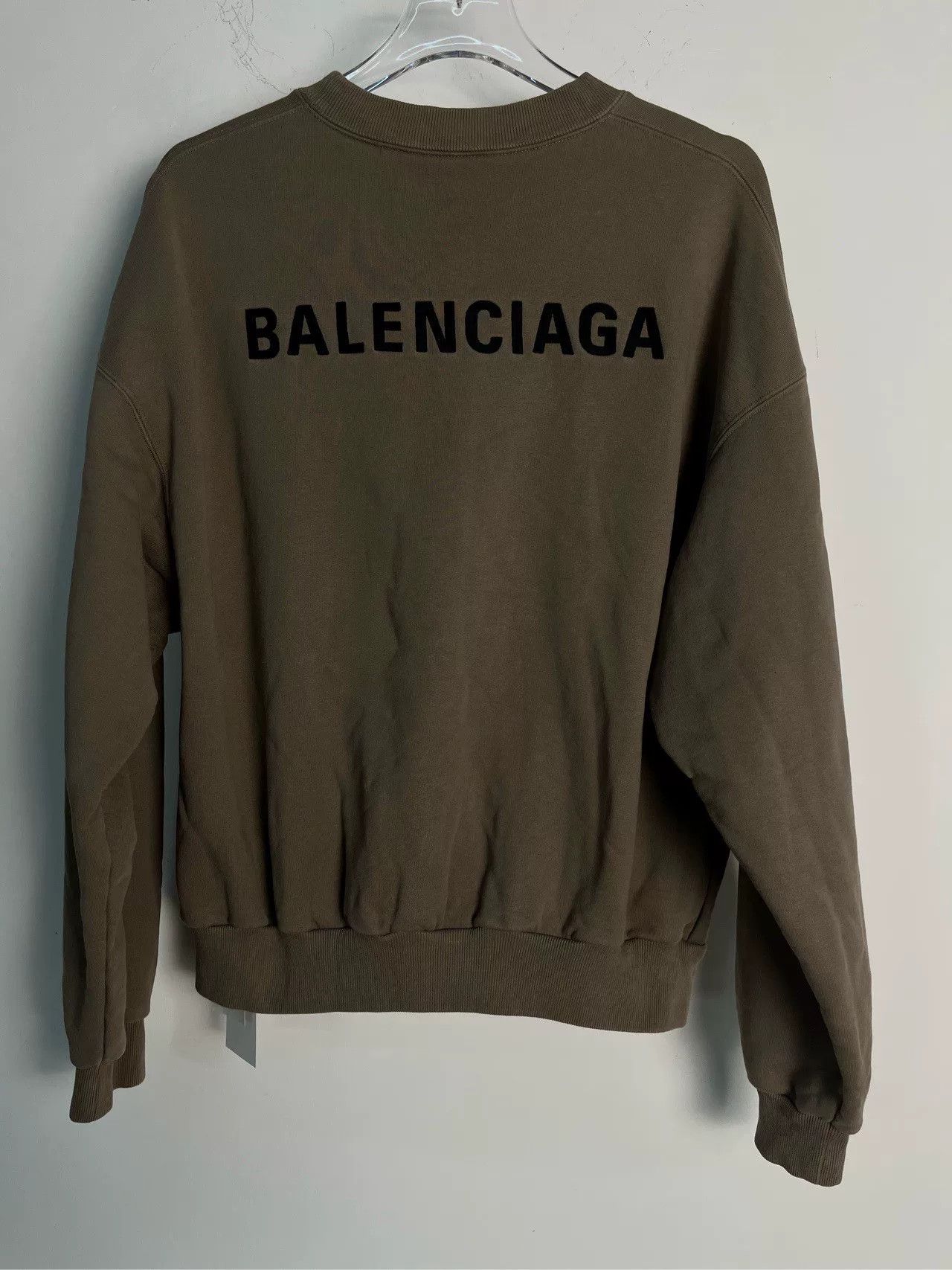 Balenciaga Balenciaga Logo Embroidered Sweatshirt S Size US S / EU 44-46 / 1 - 5 Thumbnail