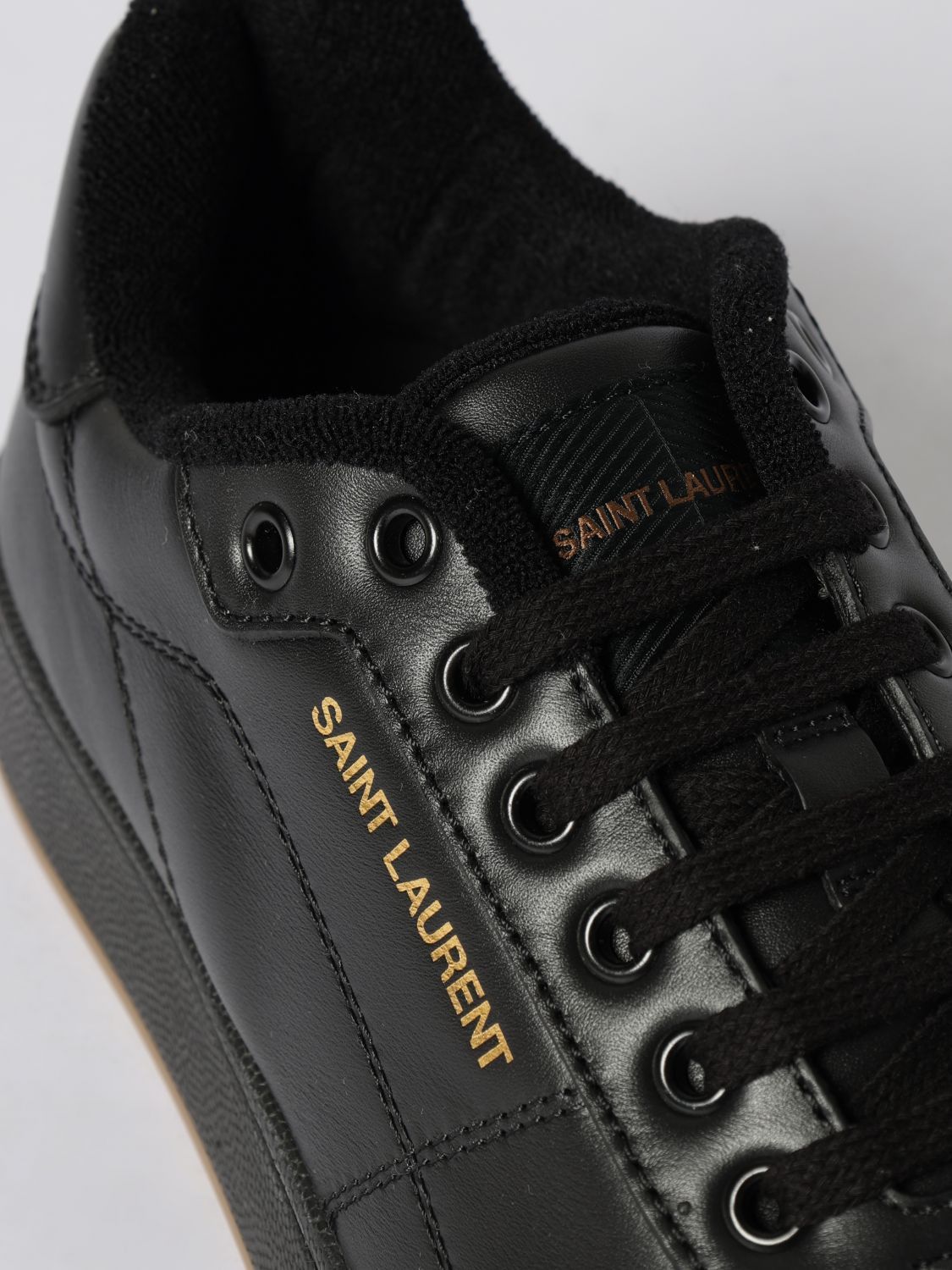Saint Laurent Paris Saint Laurent Sneakers Men Black Size US 7.5 / EU 40-41 - 4 Thumbnail