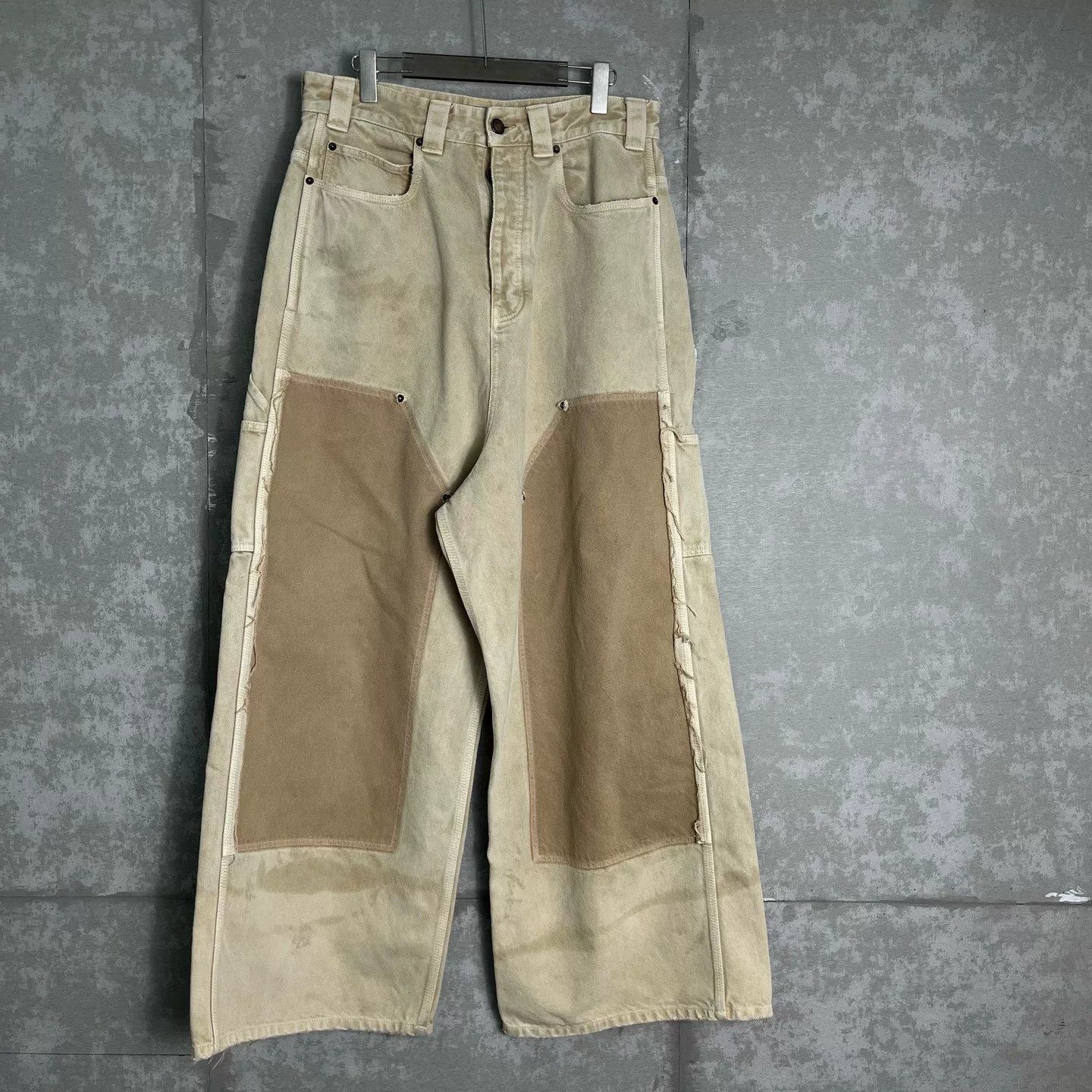 Balenciaga Balenciaga Paneled Carpenter Denim Pants Size S Size US 30 / EU 46 - 2 Thumbnail