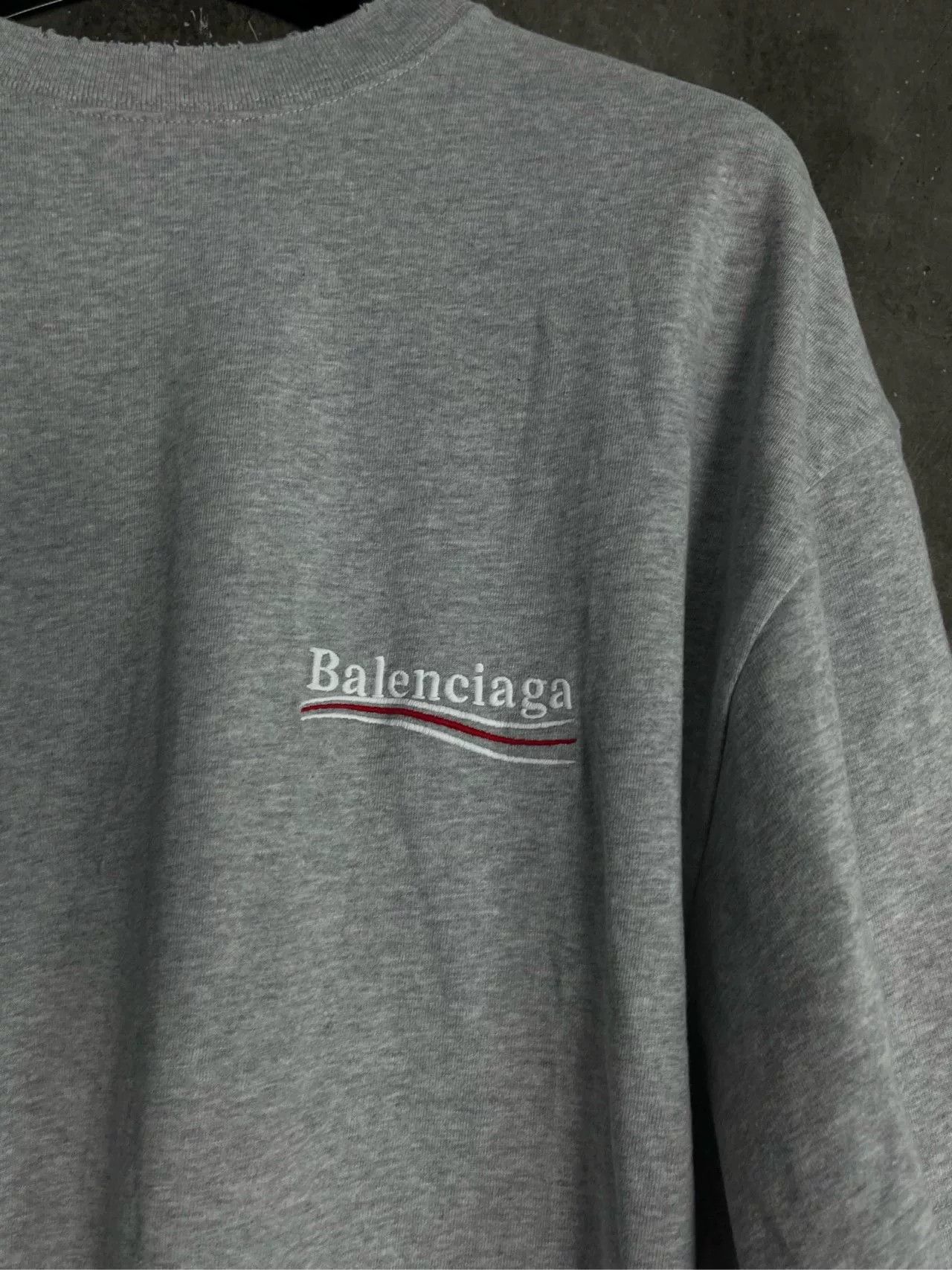 Balenciaga Balenciaga Political Logo Layered T-Shirt XS Size US XS / EU 42 / 0 - 4 Thumbnail