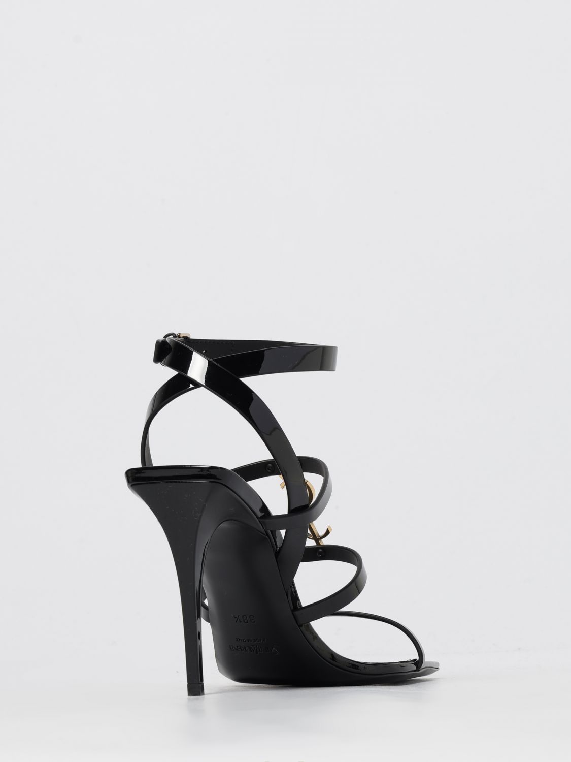 Saint Laurent Paris Saint Laurent Heeled Sandal Woman Black Size US 6.5 / IT 36.5 - 3 Thumbnail