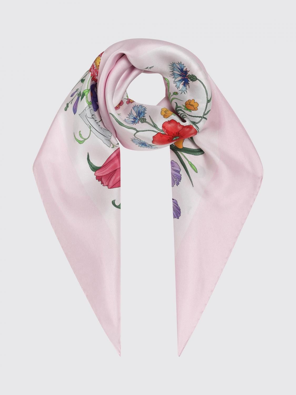 Gucci Gucci Neck Scarf Woman Pink Size ONE SIZE - 2 Thumbnail
