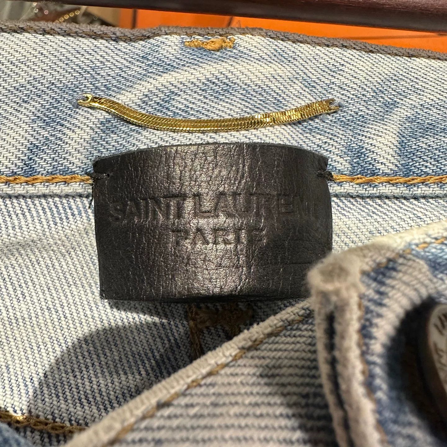 Saint Laurent Paris Saint Laurent Paris Washed T-Shirt us_26 Women Size 4XL / US 24-26 - 3 Thumbnail