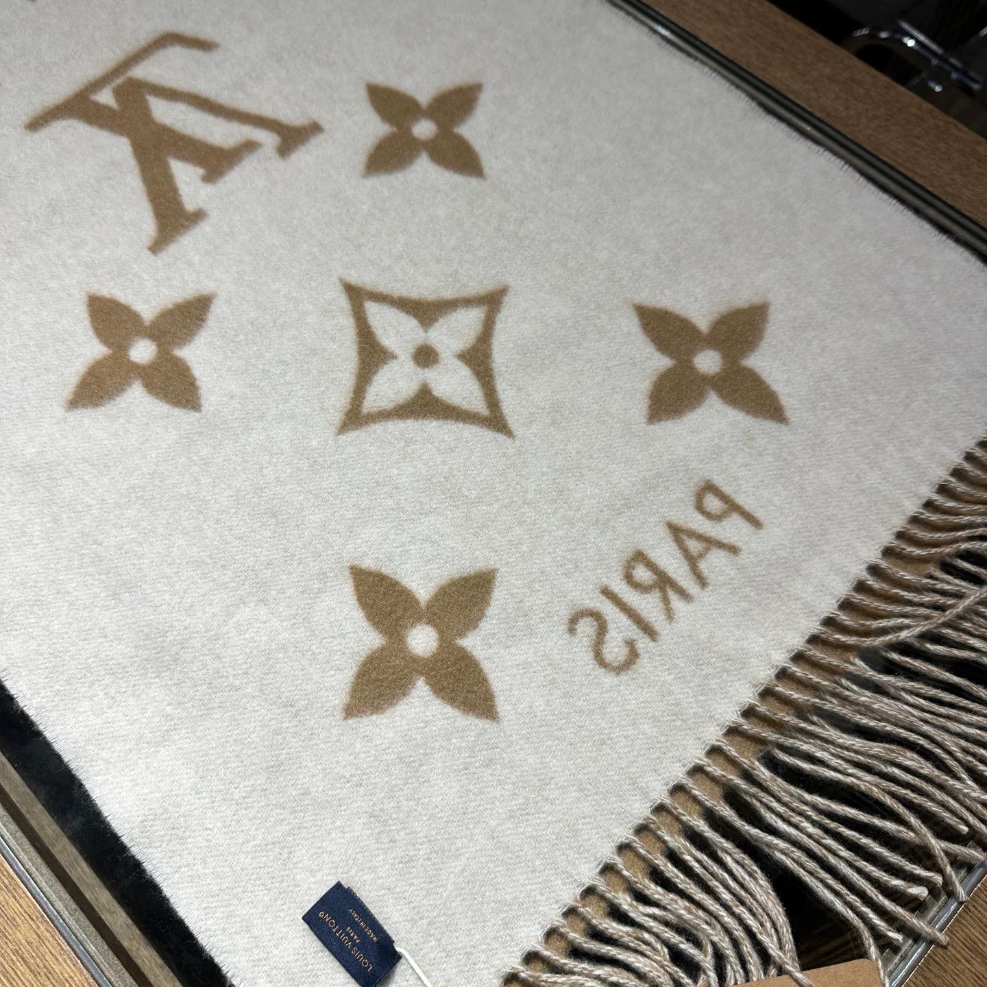 Saint Laurent Paris Saint Laurent Paris Scarf one size Men Size ONE SIZE - 6 Thumbnail