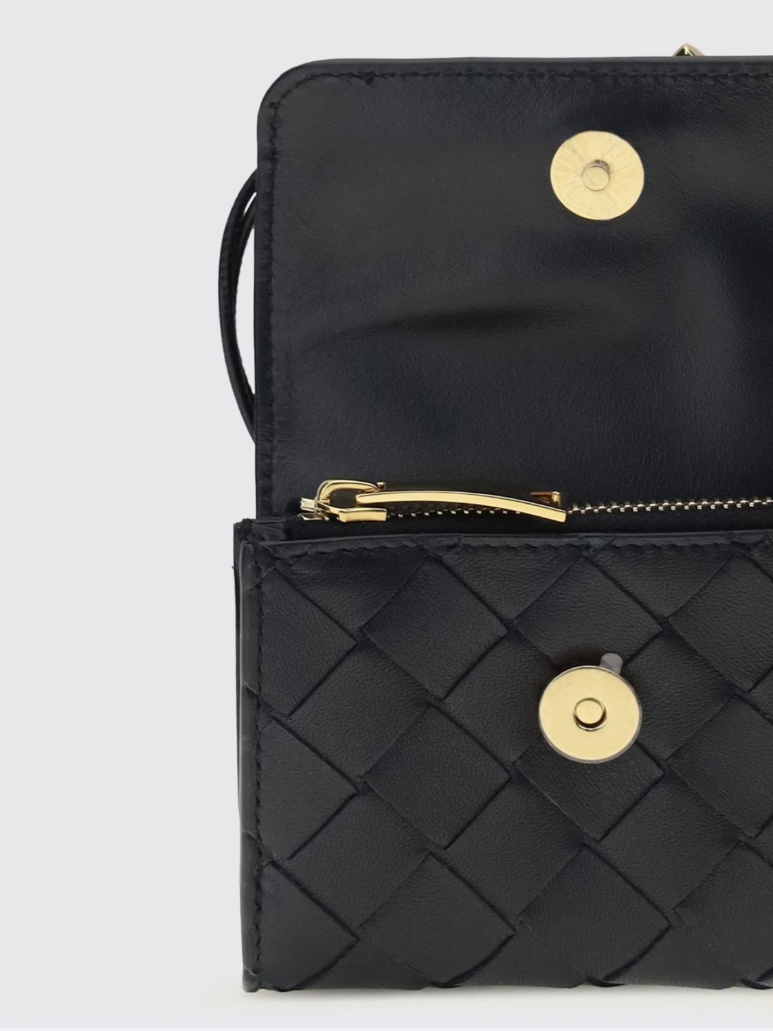 Bottega Veneta Bottega Veneta Wallet Woman Navy Size ONE SIZE - 3 Thumbnail