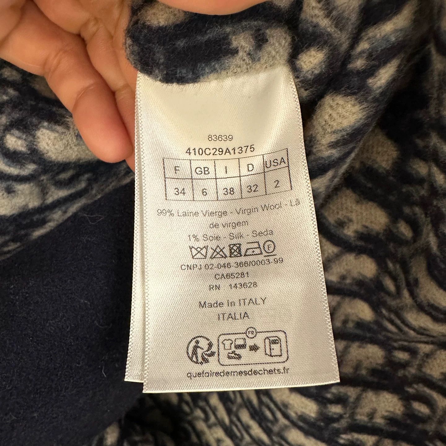 Dior Dior T-Shirt us_4 Women Size S / US 4 / IT 40 - 4 Thumbnail