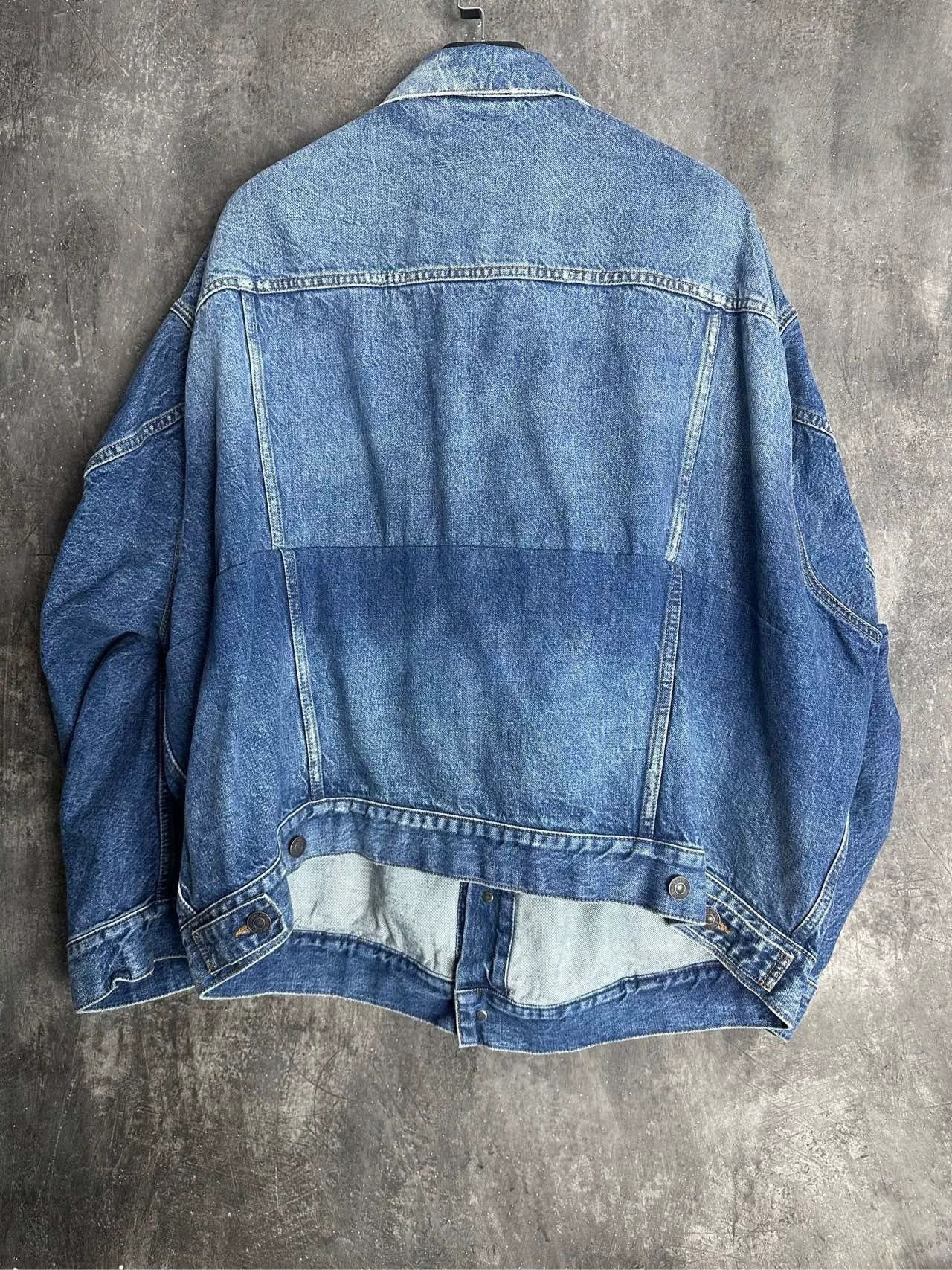 Balenciaga Balenciaga Washed Denim Jacket Size 2 Size US M / EU 48-50 / 2 - 3 Thumbnail