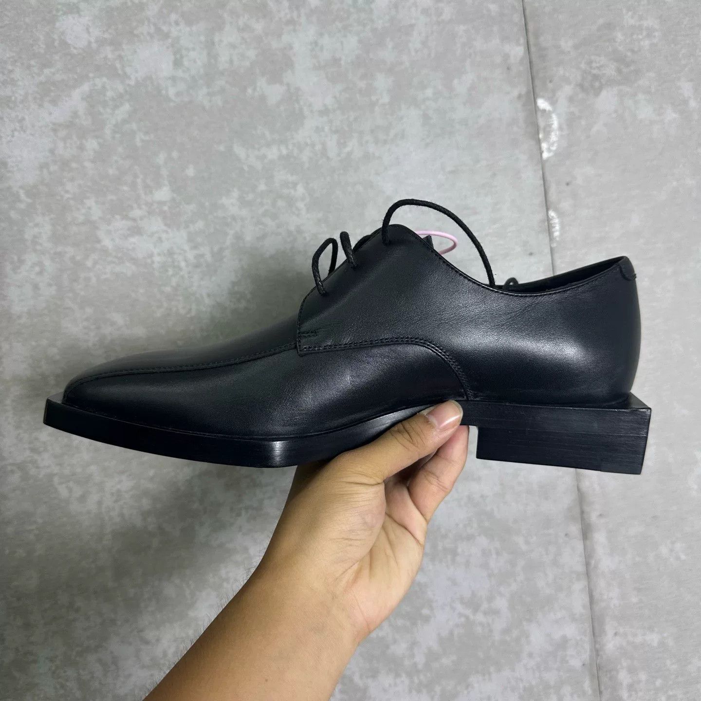 Balenciaga Balenciaga Square Toe Derby Shoes 39 Size US 6 / EU 39 - 2 Thumbnail