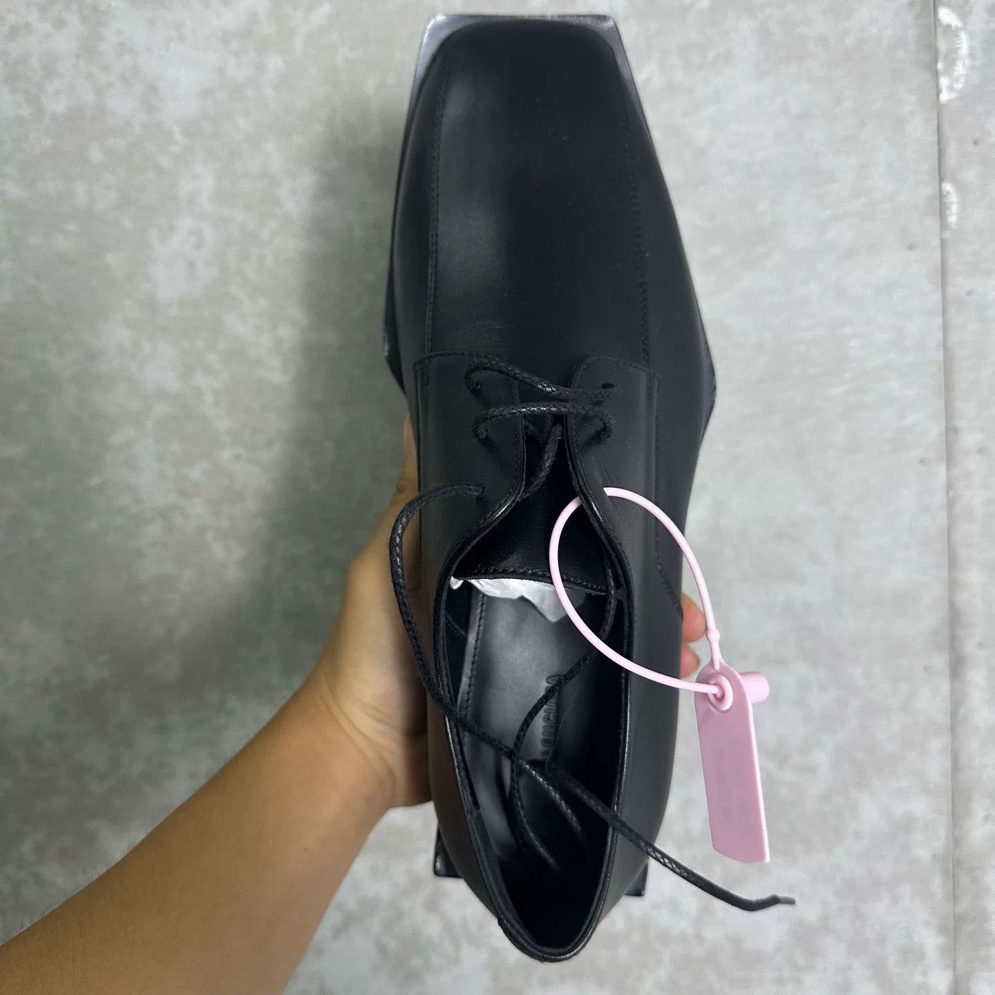 Balenciaga Balenciaga Square Toe Derby Shoes 39 Size US 6 / EU 39 - 5 Thumbnail