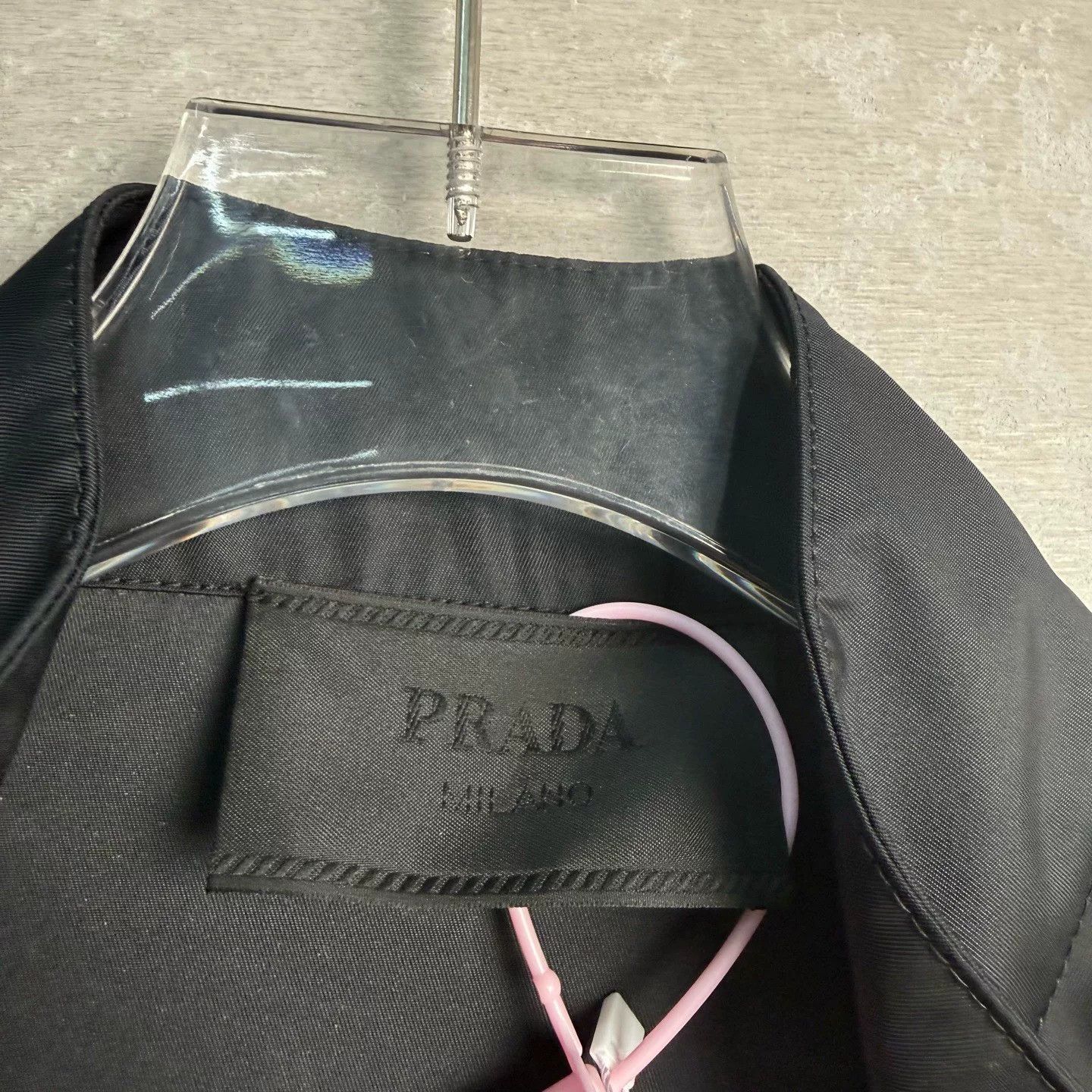 Prada Prada Triangle Logo Nylon Shirt Black S Size US S / EU 44-46 / 1 - 3 Thumbnail