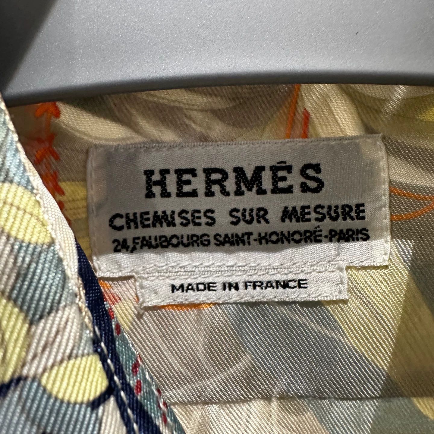 Hermes Hermes Silk Button Up M Women Size M / US 6-8 / IT 42-44 - 3 Thumbnail