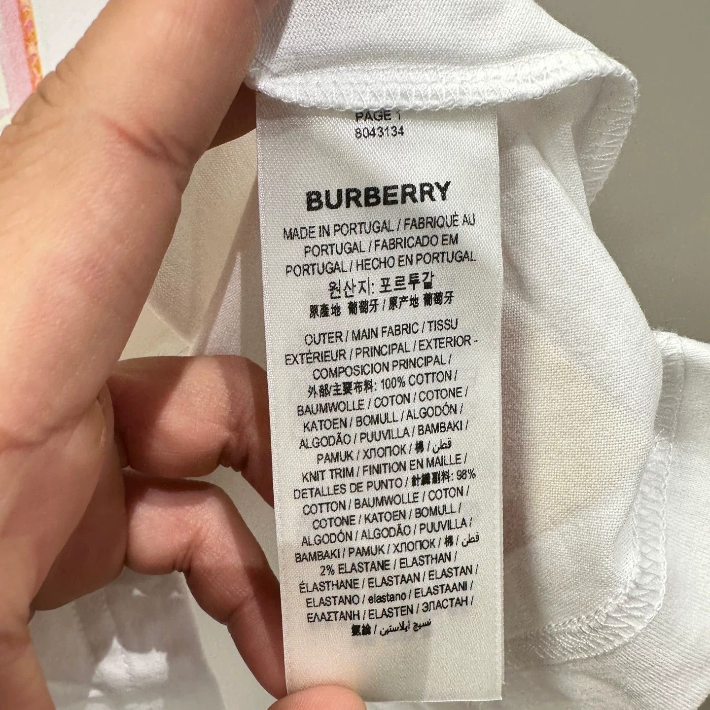 Burberry Burberry Printed Graphic T-Shirt XXS Women Size XXS / US 00 / IT 34 - 4 Thumbnail