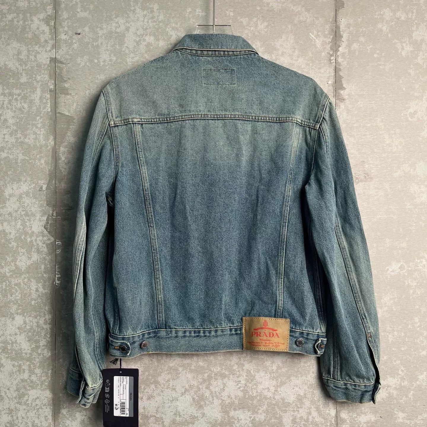 Prada Prada Faded Blue Denim Jacket Size XL Size US XL / EU 56 / 4 - 5 Thumbnail