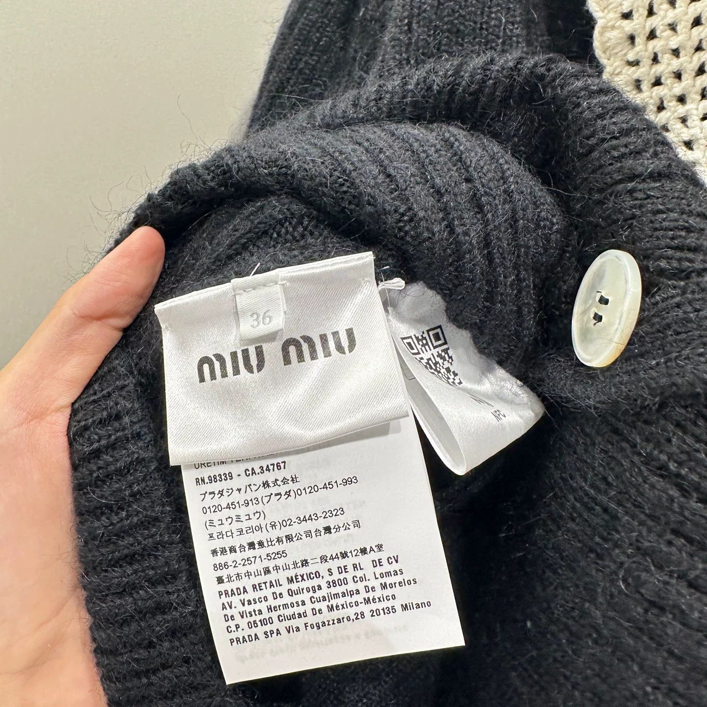 Miu Miu Miu Miu Knit Wool Dress it_36 Women Size XS / US 0-2 / IT 36-38 - 4 Thumbnail