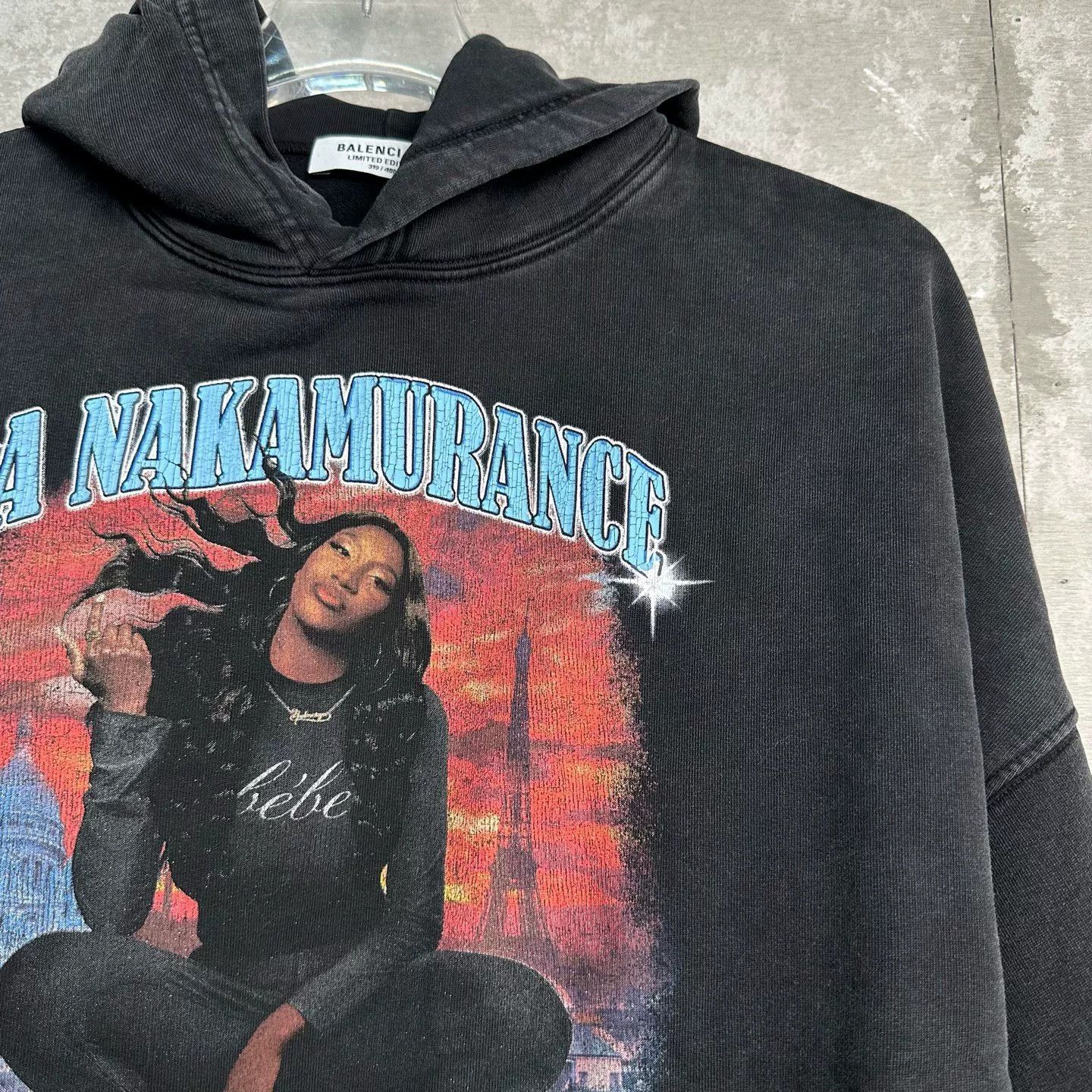 Balenciaga Balenciaga x Aya Nakamura Limited Hoodie Size 3 Size US L / EU 52-54 / 3 - 4 Thumbnail
