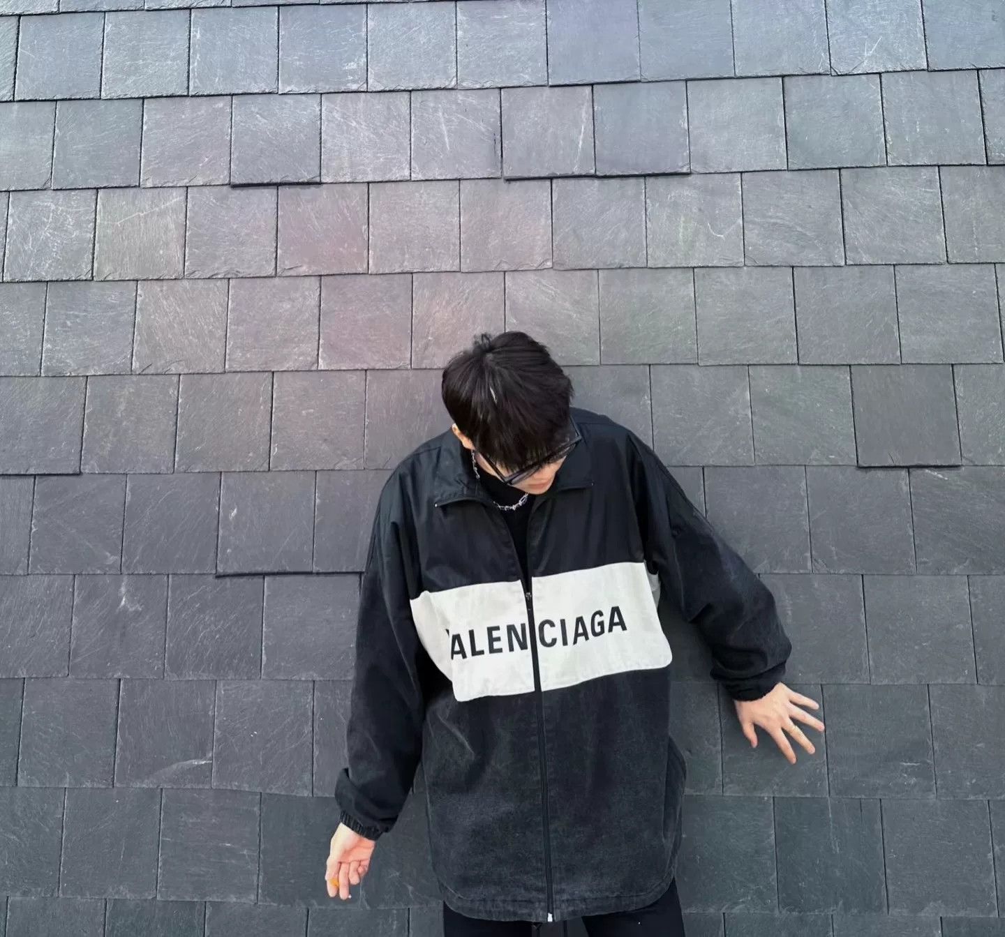 Balenciaga Balenciaga Denim Patch Logo Track Jacket 34 Size US XXS / EU 40 - 7 Thumbnail