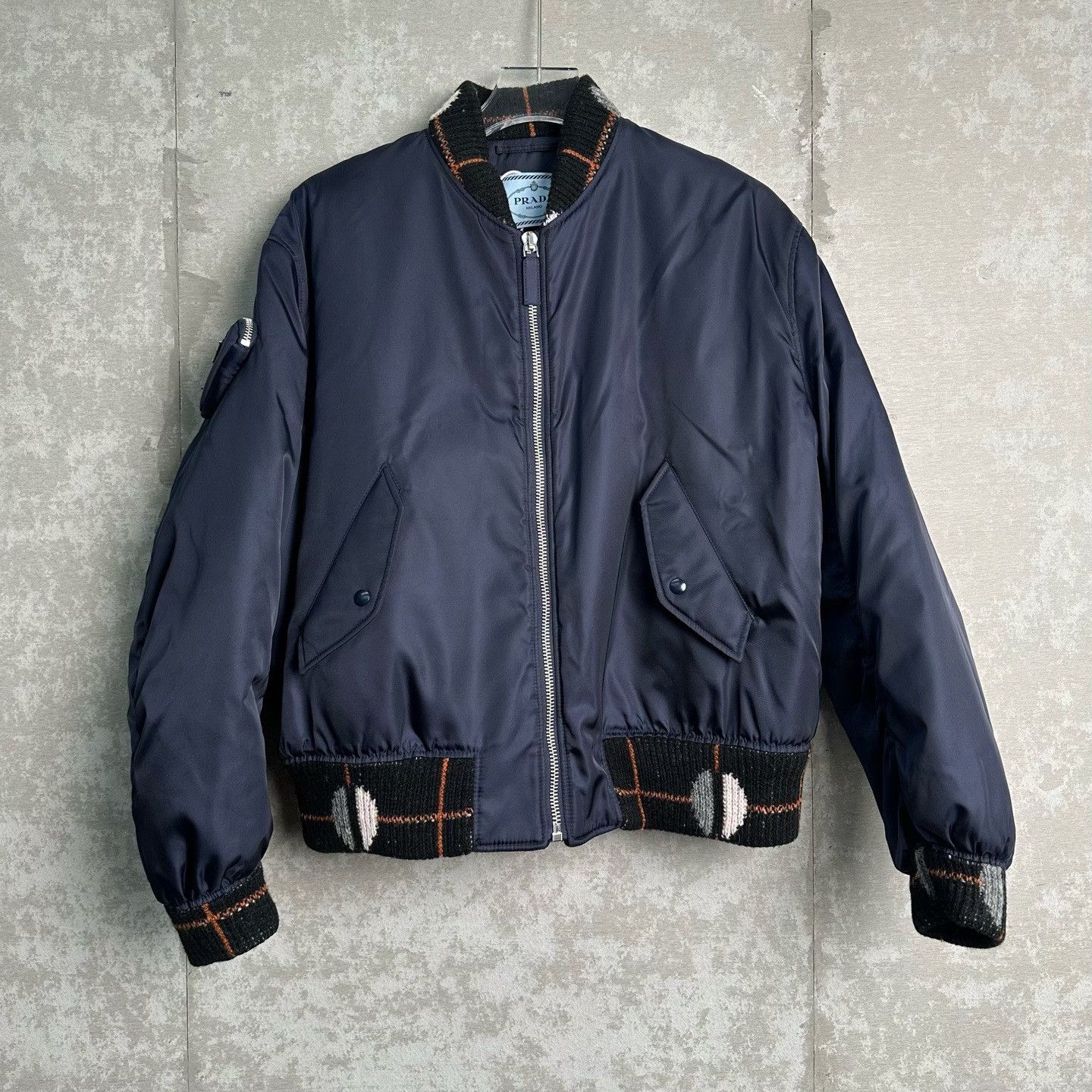 Prada Prada Raf Simons Wool Trim Bomber Jacket S Size US S / EU 44-46 / 1 - 2 Thumbnail