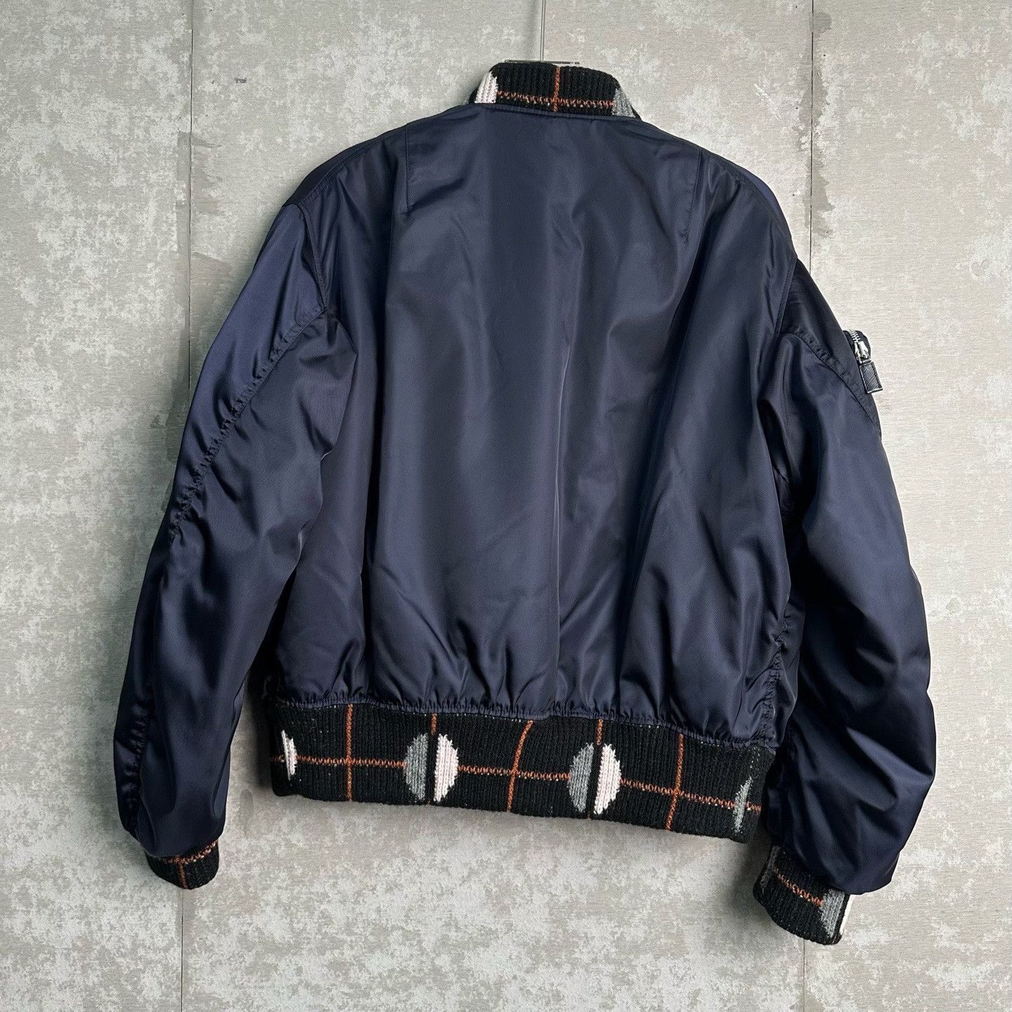 Prada Prada Raf Simons Wool Trim Bomber Jacket S Size US S / EU 44-46 / 1 - 5 Thumbnail