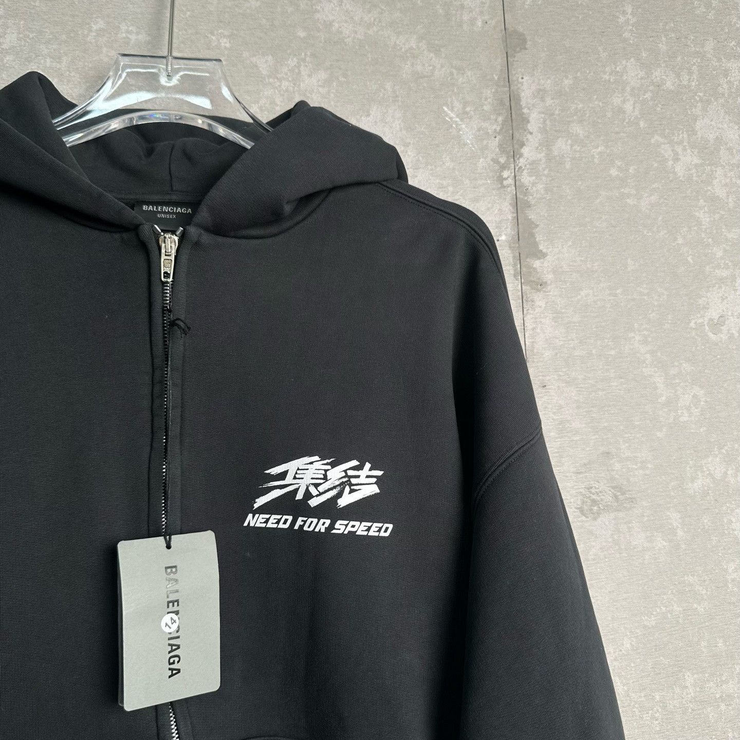 Balenciaga Balenciaga Need for Speed Zip Hoodie S Size US S / EU 44-46 / 1 - 4 Thumbnail