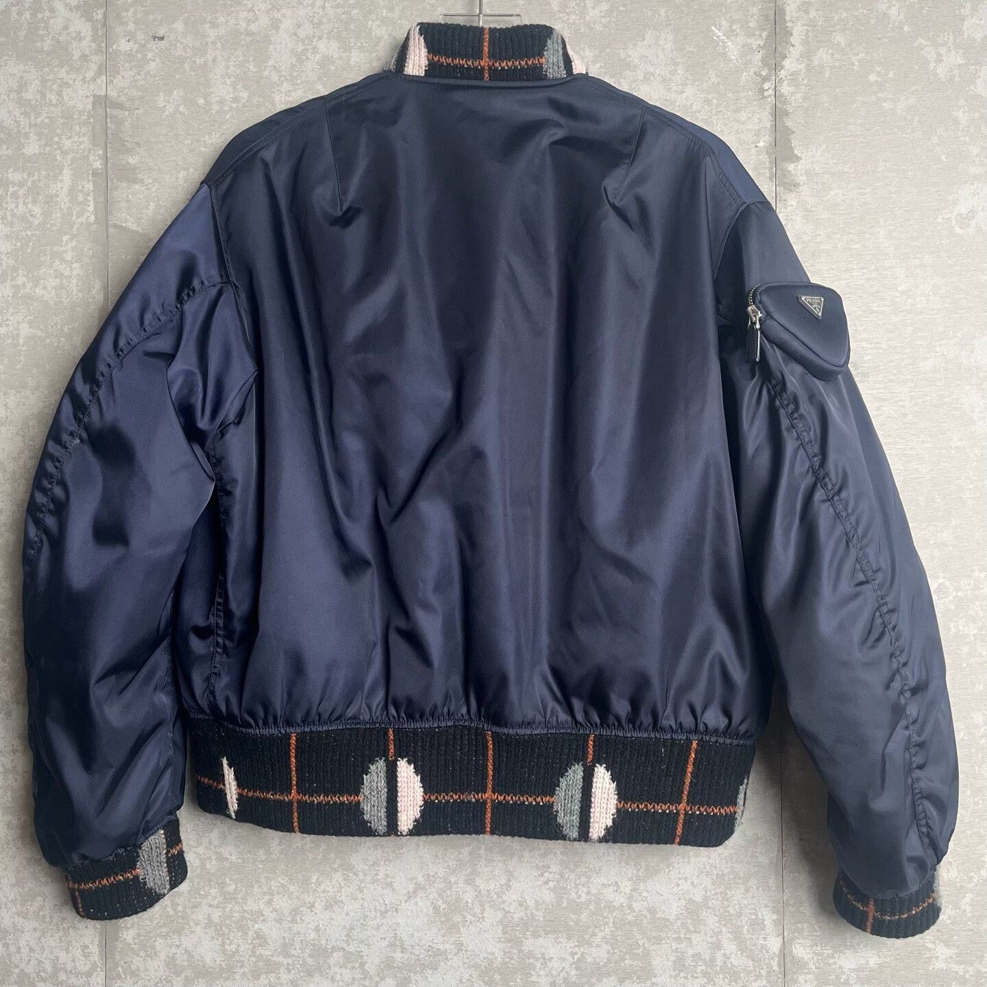 Prada Prada Raf Simons Pattern Trim Bomber Jacket XS Size US XS / EU 42 / 0 - 5 Thumbnail