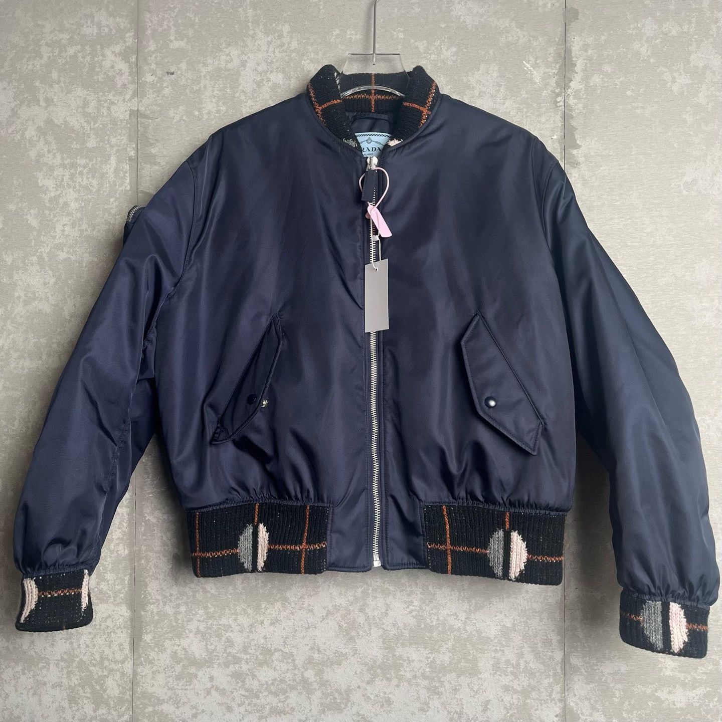 Prada Prada Raf Simons Pattern Trim Bomber Jacket XS Size US XS / EU 42 / 0 - 2 Thumbnail