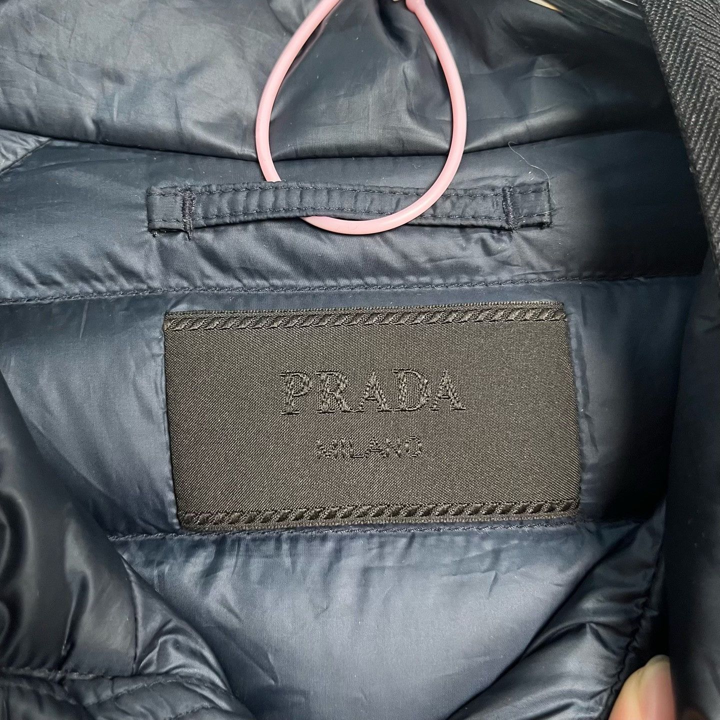 Prada Prada Navy Lightweight Puffer Jacket Size 46 Size US S / EU 44-46 / 1 - 3 Thumbnail