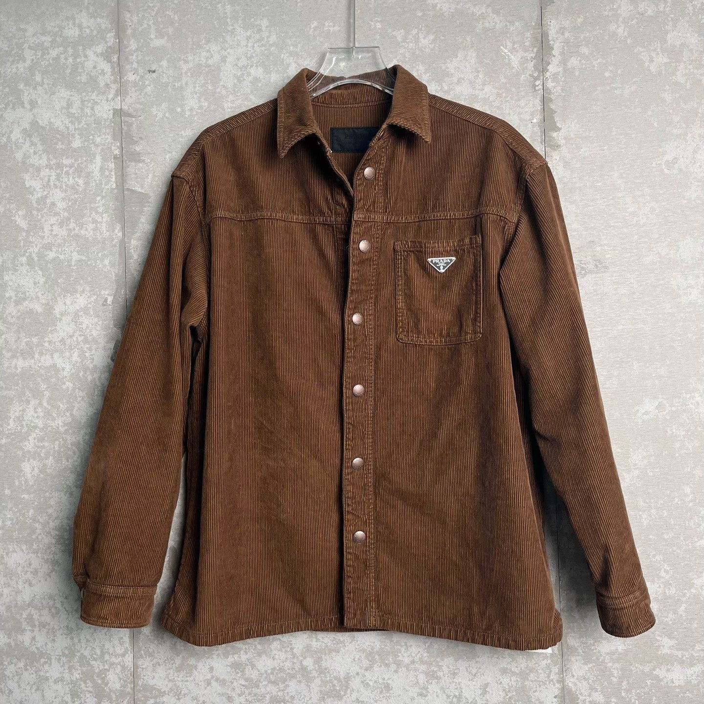 Prada Prada Brown Corduroy Jacket XS Size US XS / EU 42 / 0 - 2 Thumbnail