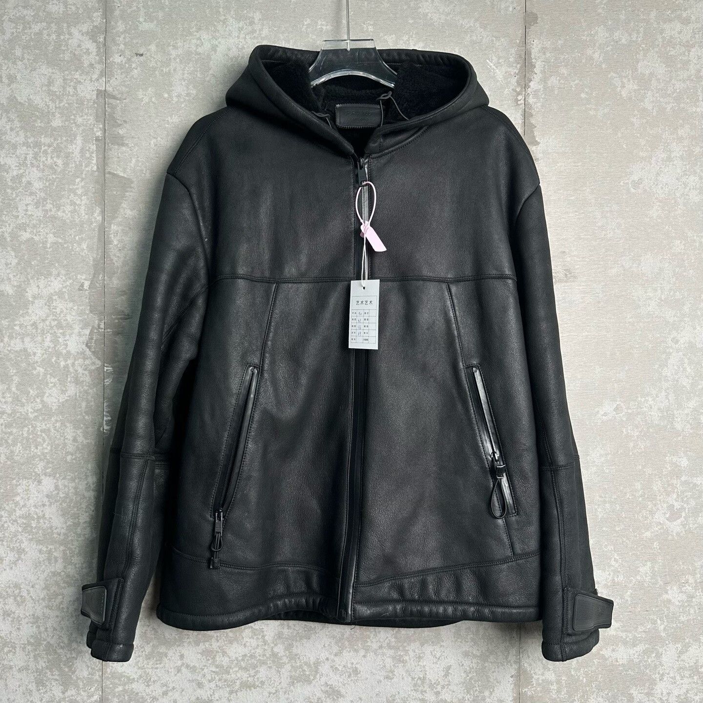 Prada Prada Hooded Leather Jacket Size 50 Size US M / EU 48-50 / 2 - 2 Thumbnail
