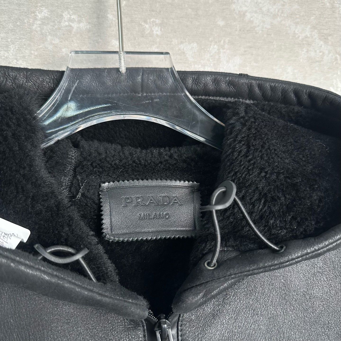 Prada Prada Hooded Leather Jacket Size 50 Size US M / EU 48-50 / 2 - 3 Thumbnail
