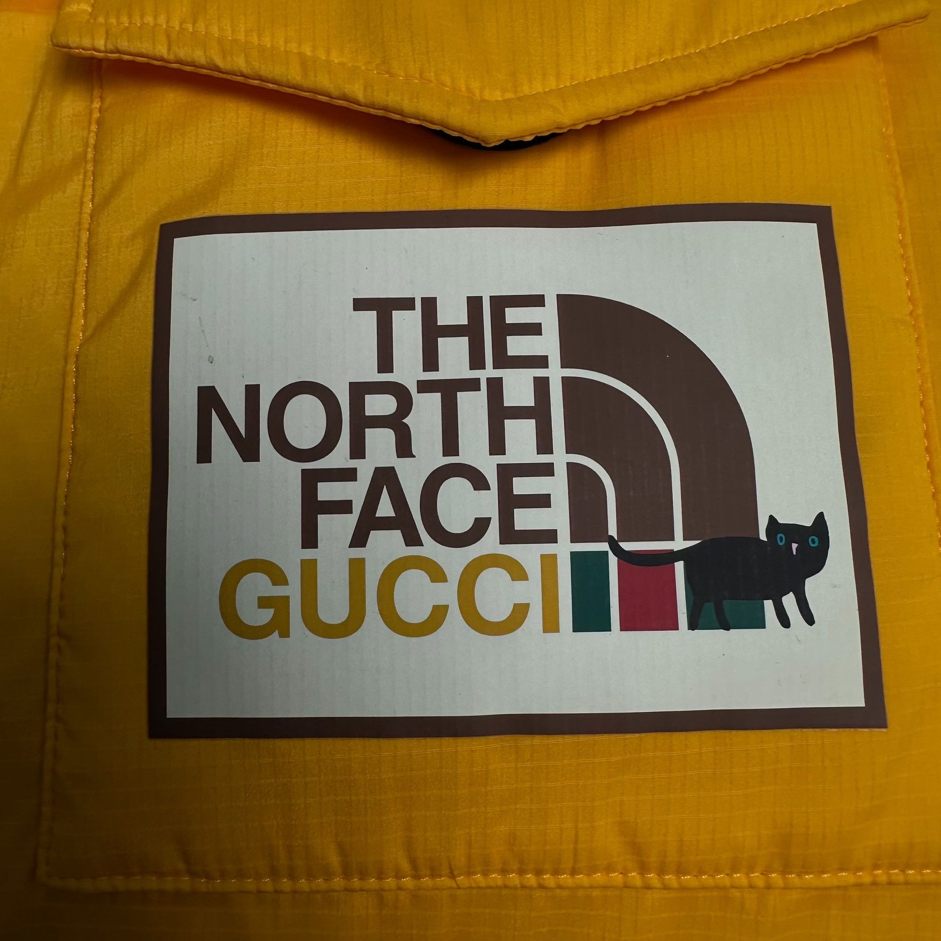 Gucci × The North Face Gucci x The North Face Yellow Puffer Vest Size M Size US M / EU 48-50 / 2 - 3 Thumbnail