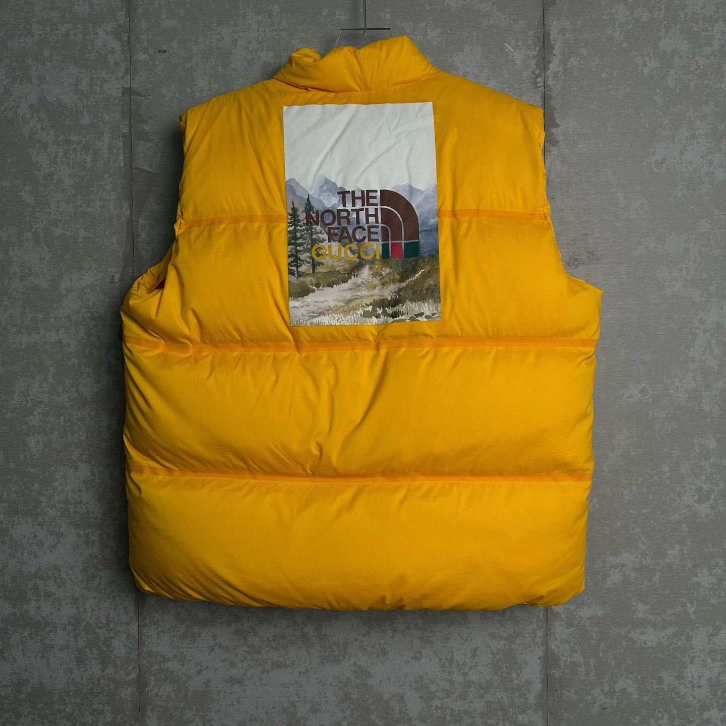 Gucci × The North Face Gucci x The North Face Yellow Puffer Vest Size M Size US M / EU 48-50 / 2 - 5 Thumbnail