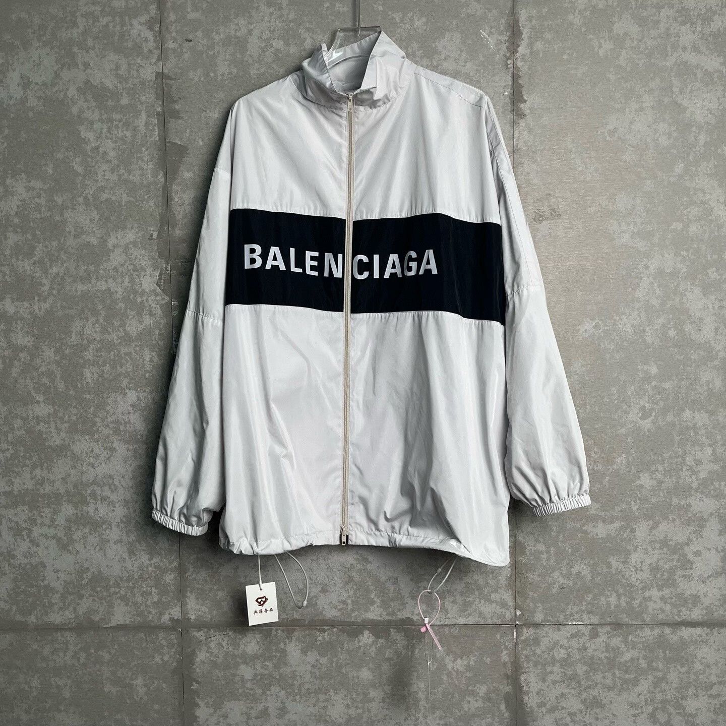 Balenciaga Balenciaga Logo Colorblock Windbreaker Jacket XS Size US XS / EU 42 / 0 - 2 Thumbnail