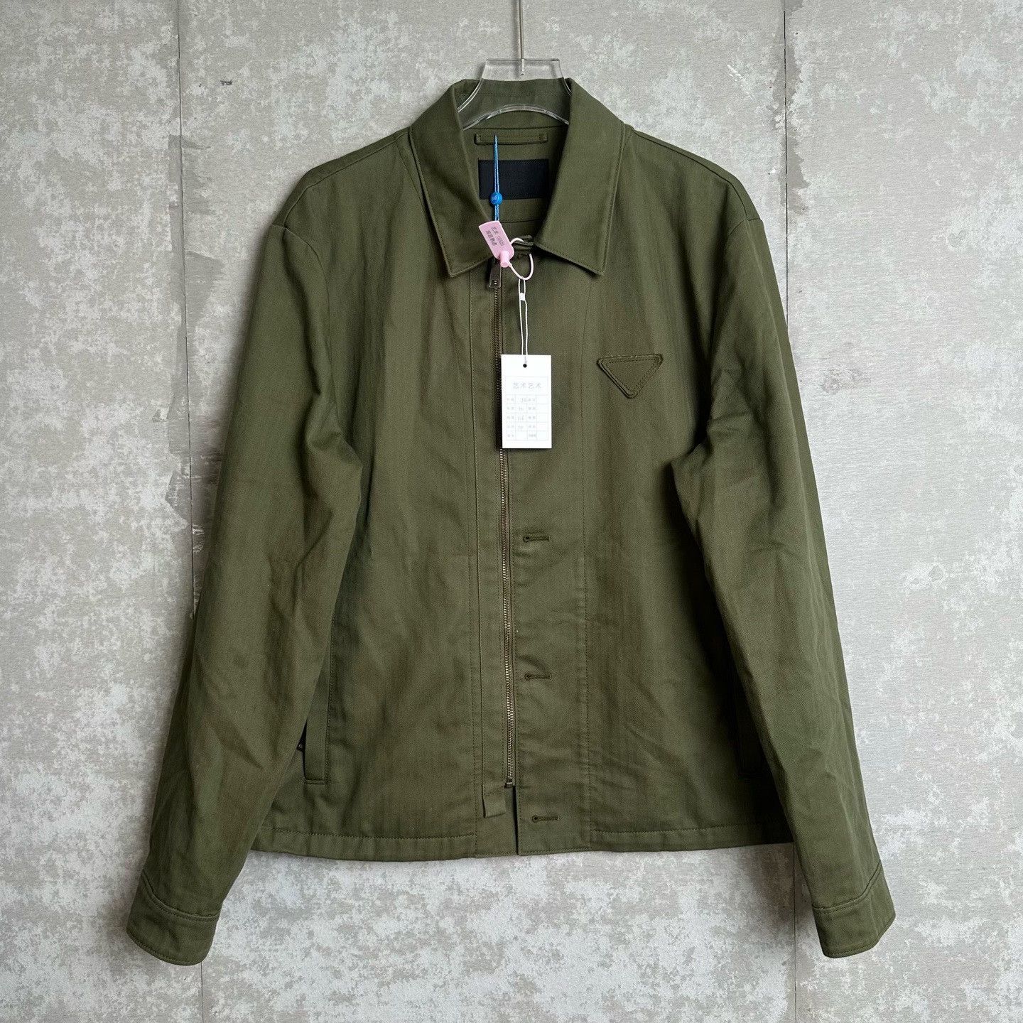Prada Prada Green Utility Zip Jacket Size 52 Size US L / EU 52-54 / 3 - 2 Thumbnail