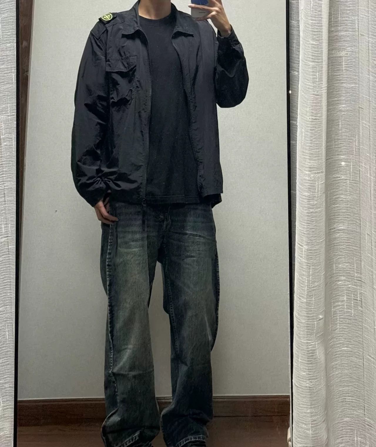 Stone Island Stone Island Logo Patch Zip Up Jacket Size M Size US M / EU 48-50 / 2 - 7 Thumbnail
