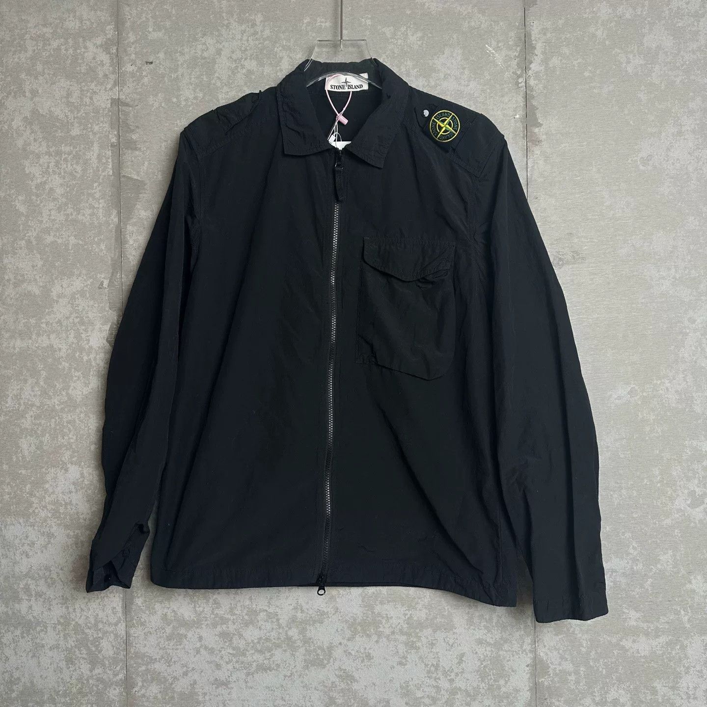 Stone Island Stone Island Logo Patch Zip Up Jacket Size M Size US M / EU 48-50 / 2 - 2 Thumbnail